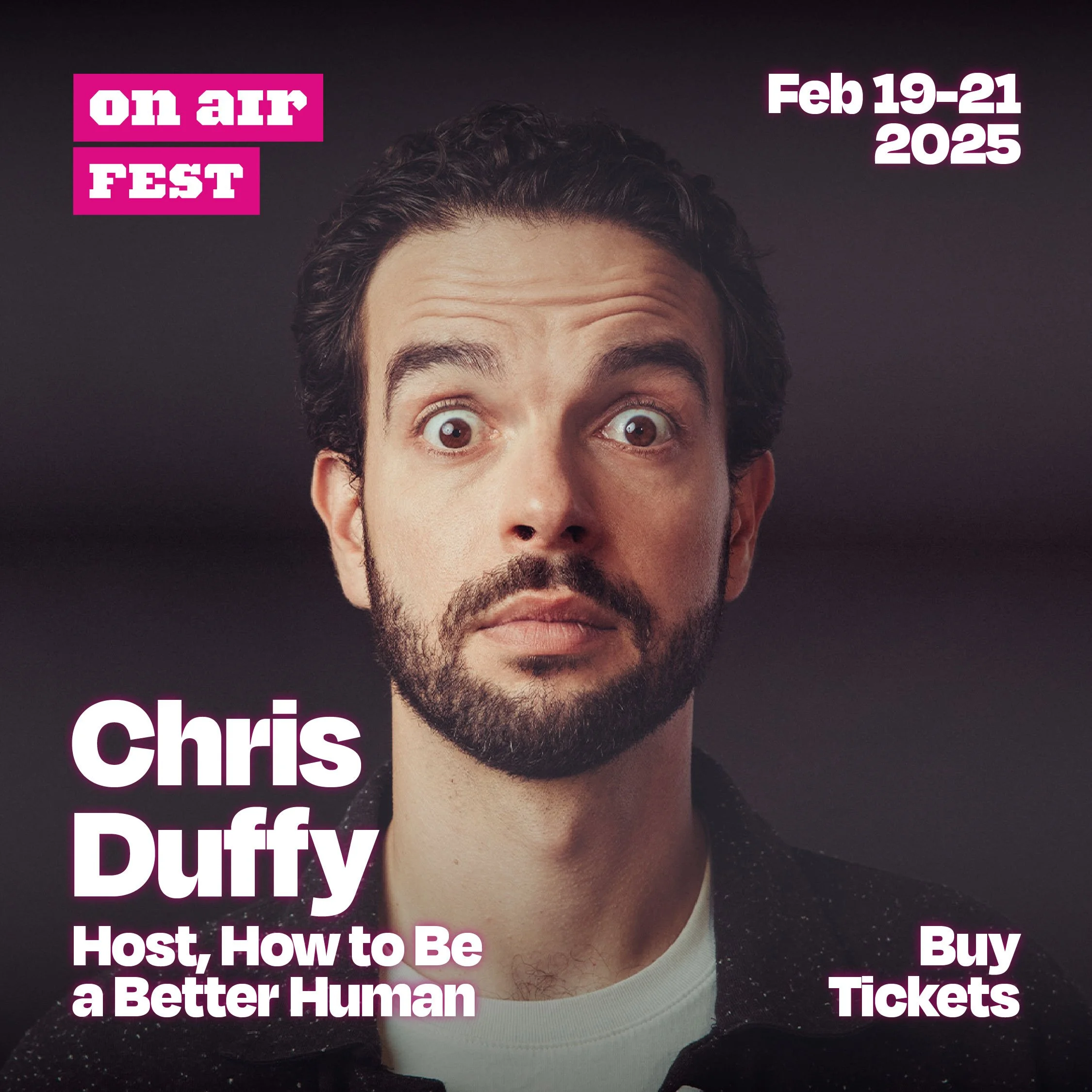 LIVE IN NYC: How to Be a Better Human at On Air Fest