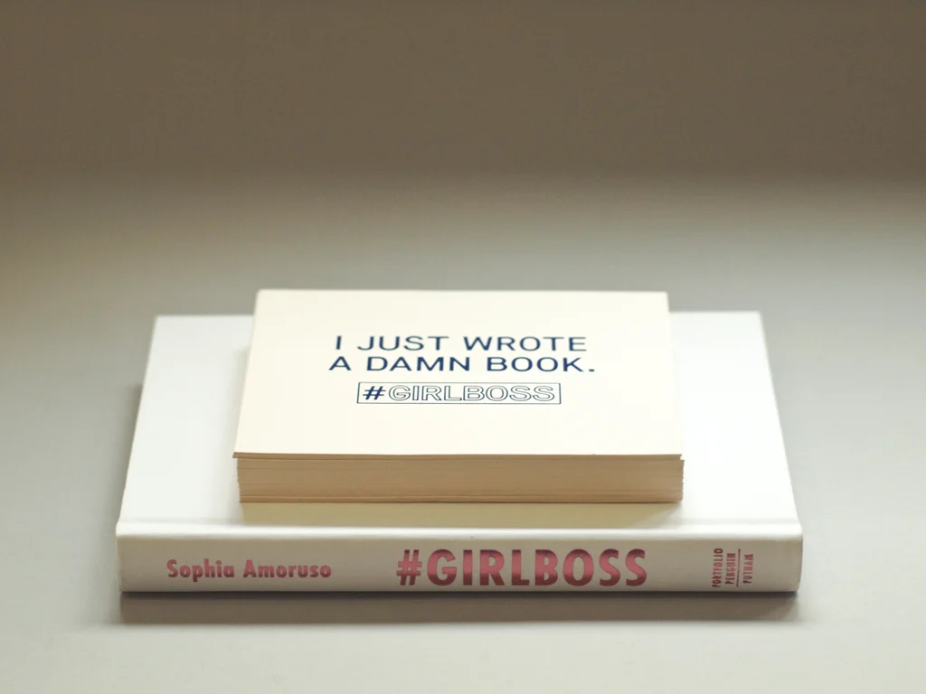 #Girlboss notecards + bookmarks