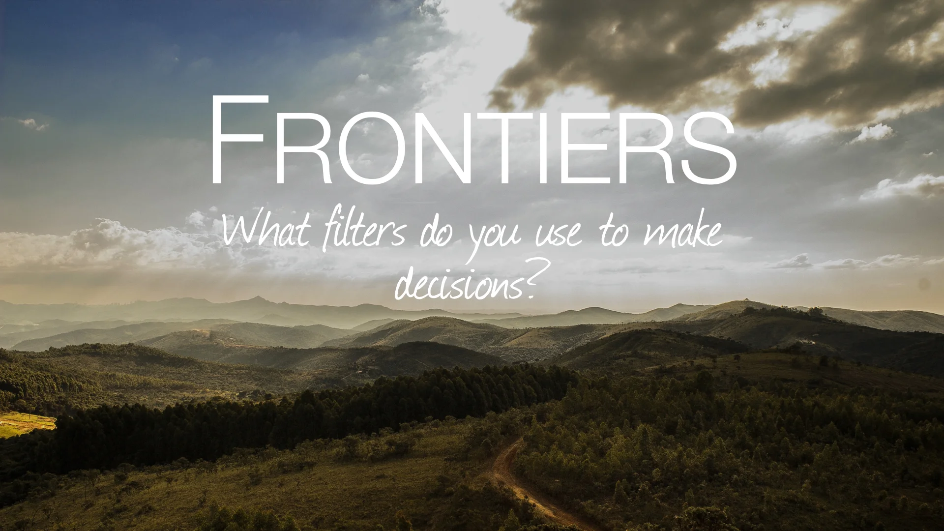 Frontiers