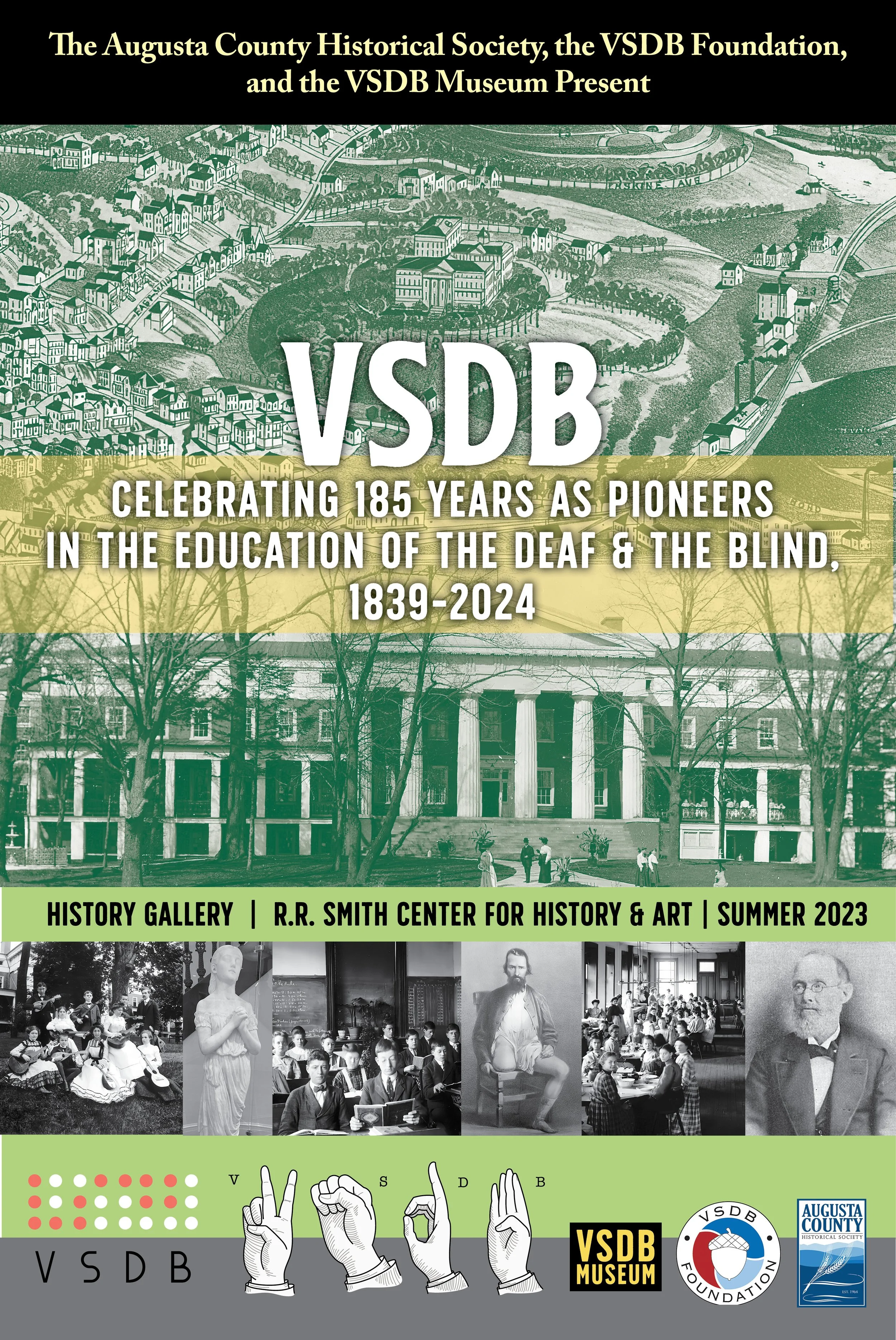 Augusta County Historic Society exhibition poster