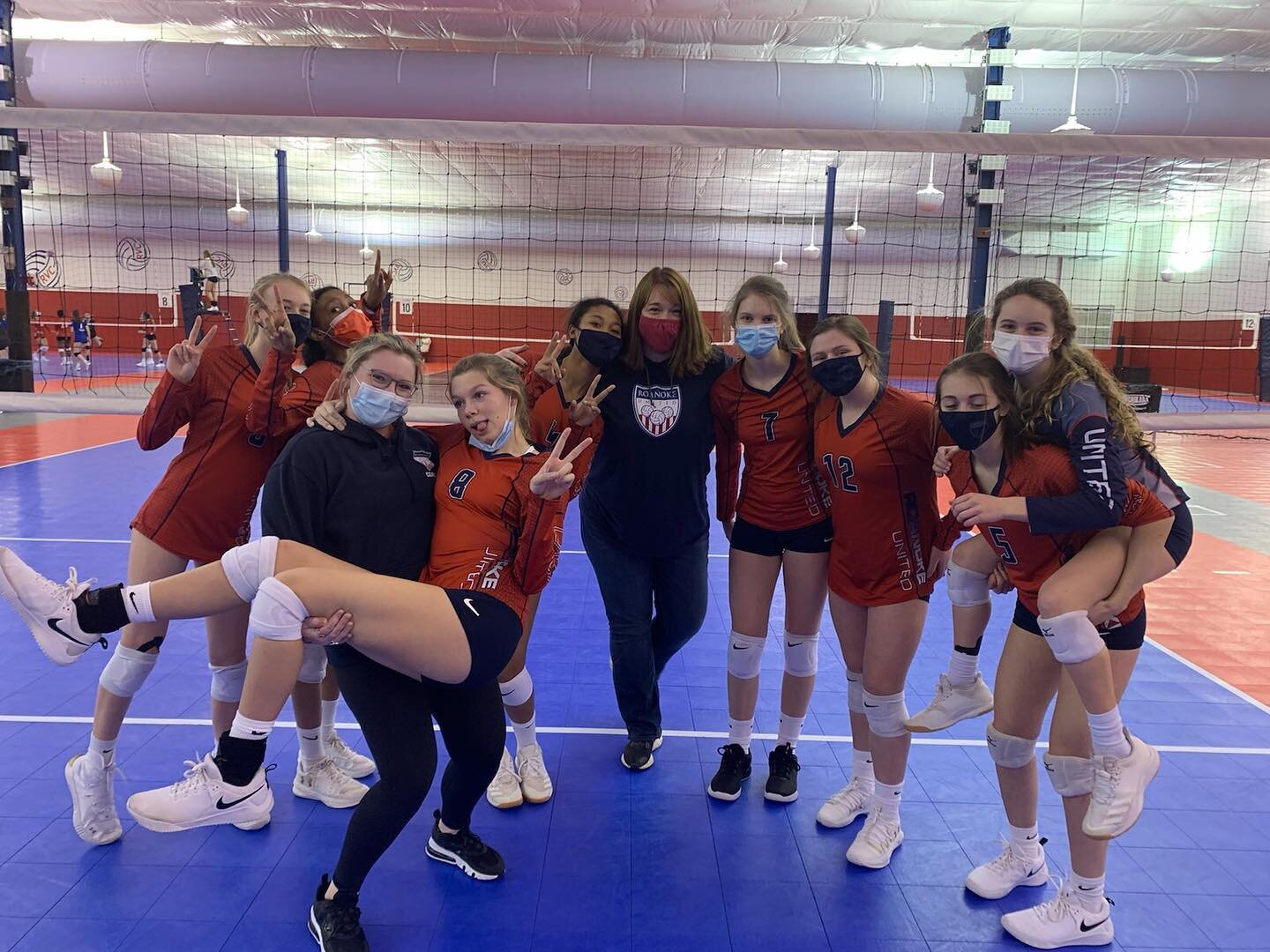 14 Red came in first place at RVC today! Great job ladies! #richmondvolleyballclub #volleyball #volleyballplayer #roanokeunited