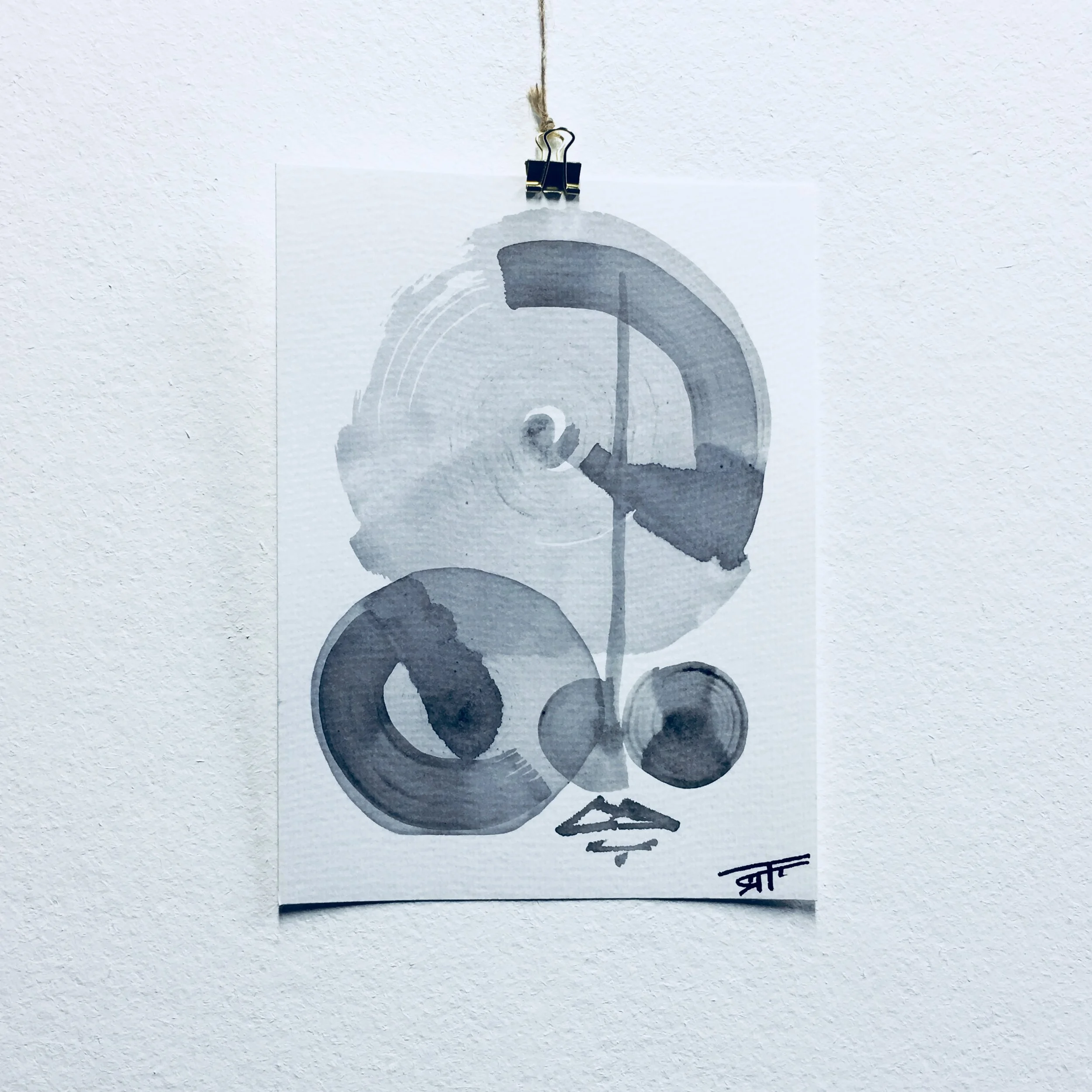 #310 Ink on Paper 6" x 8"