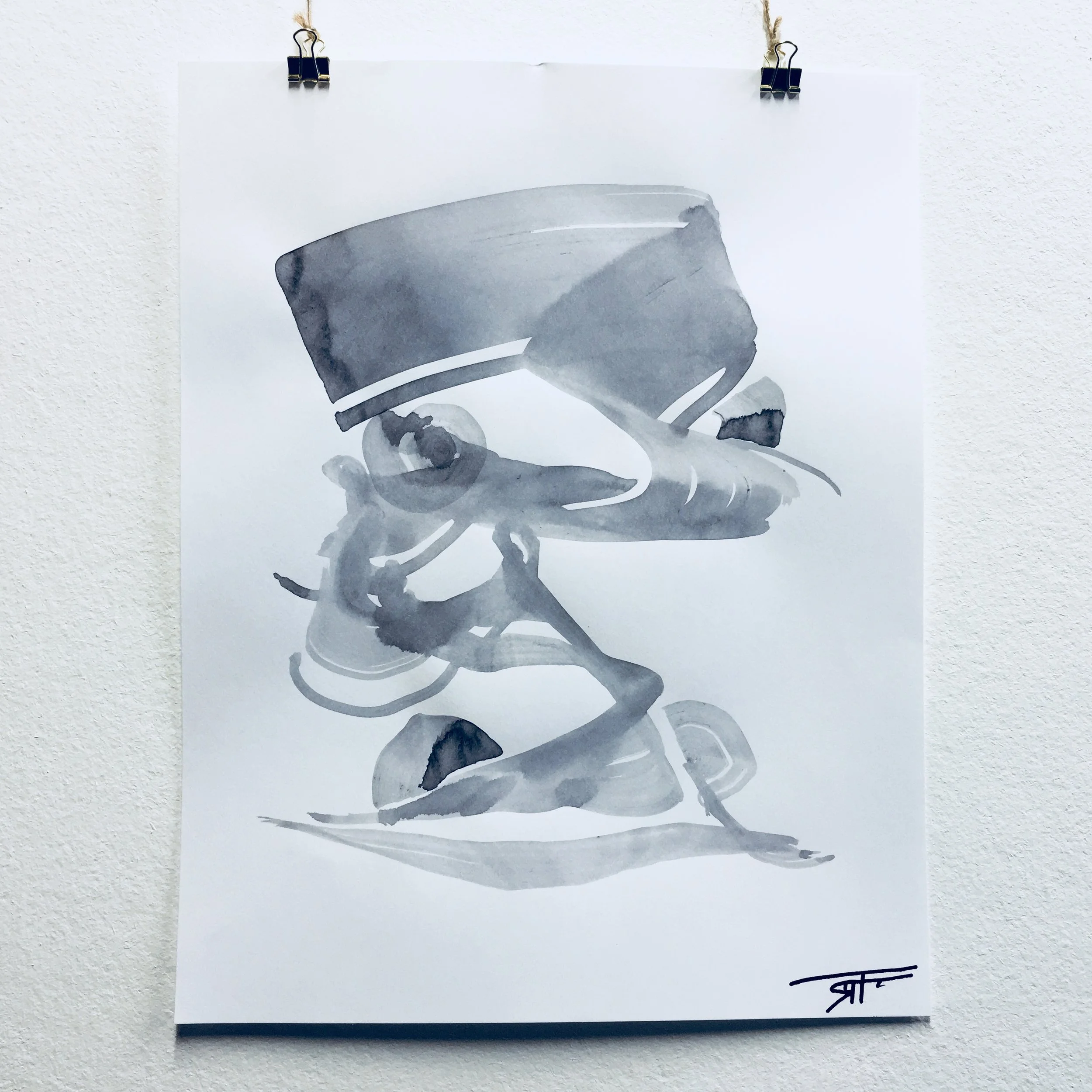 #337 Ink on Paper 11" x 14"