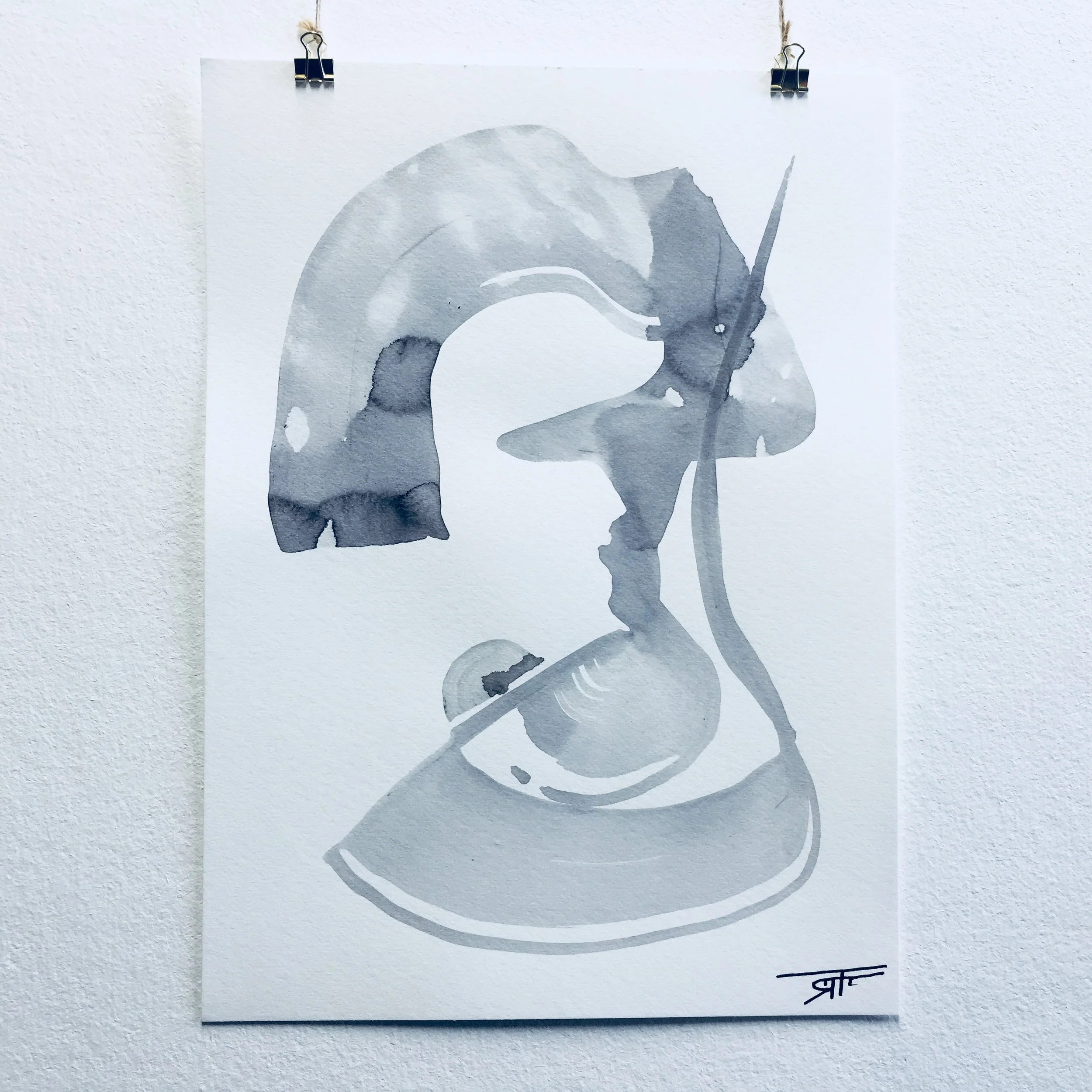 #360 Ink on Paper 11" x 15"