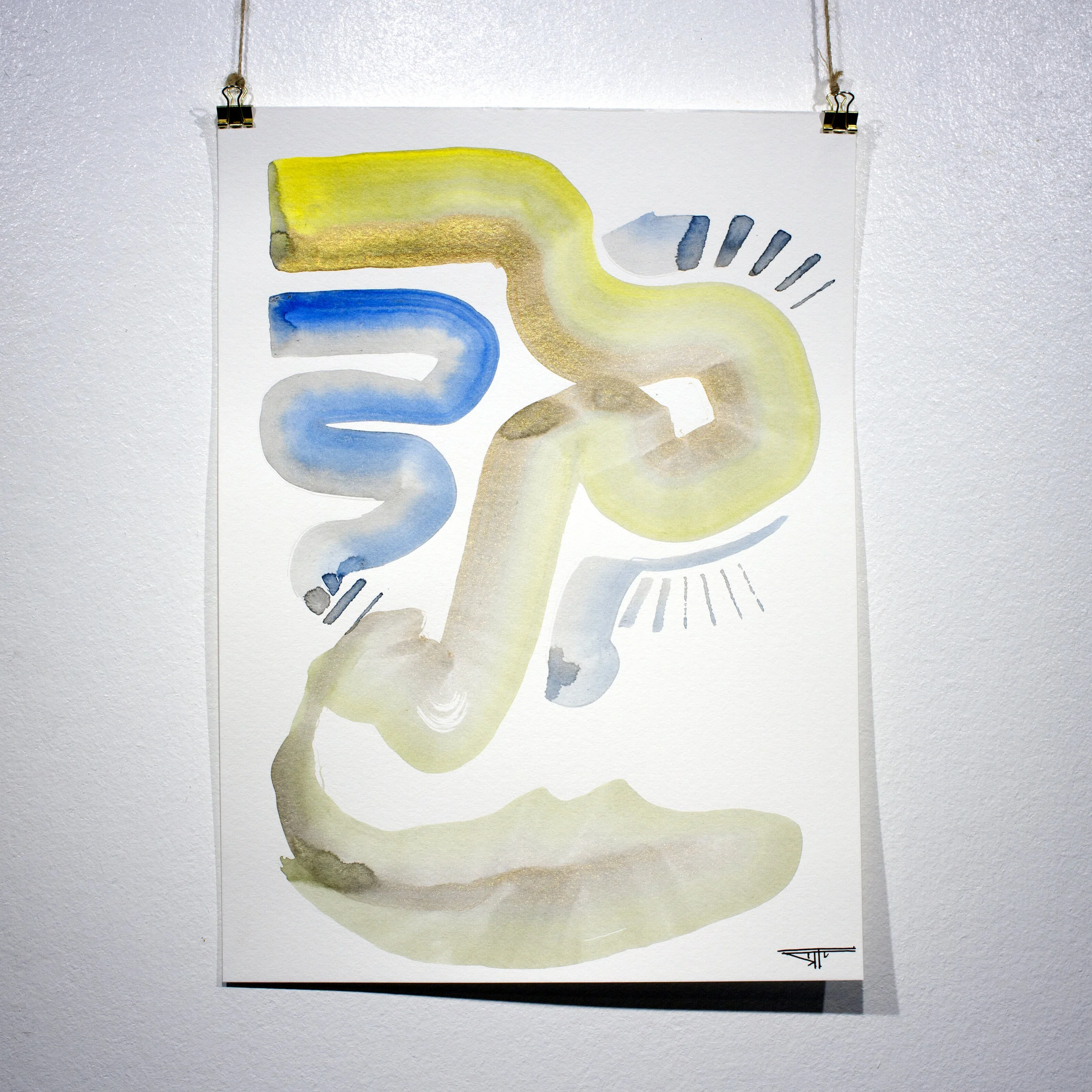 #741 Ink on Paper 11" x 15"