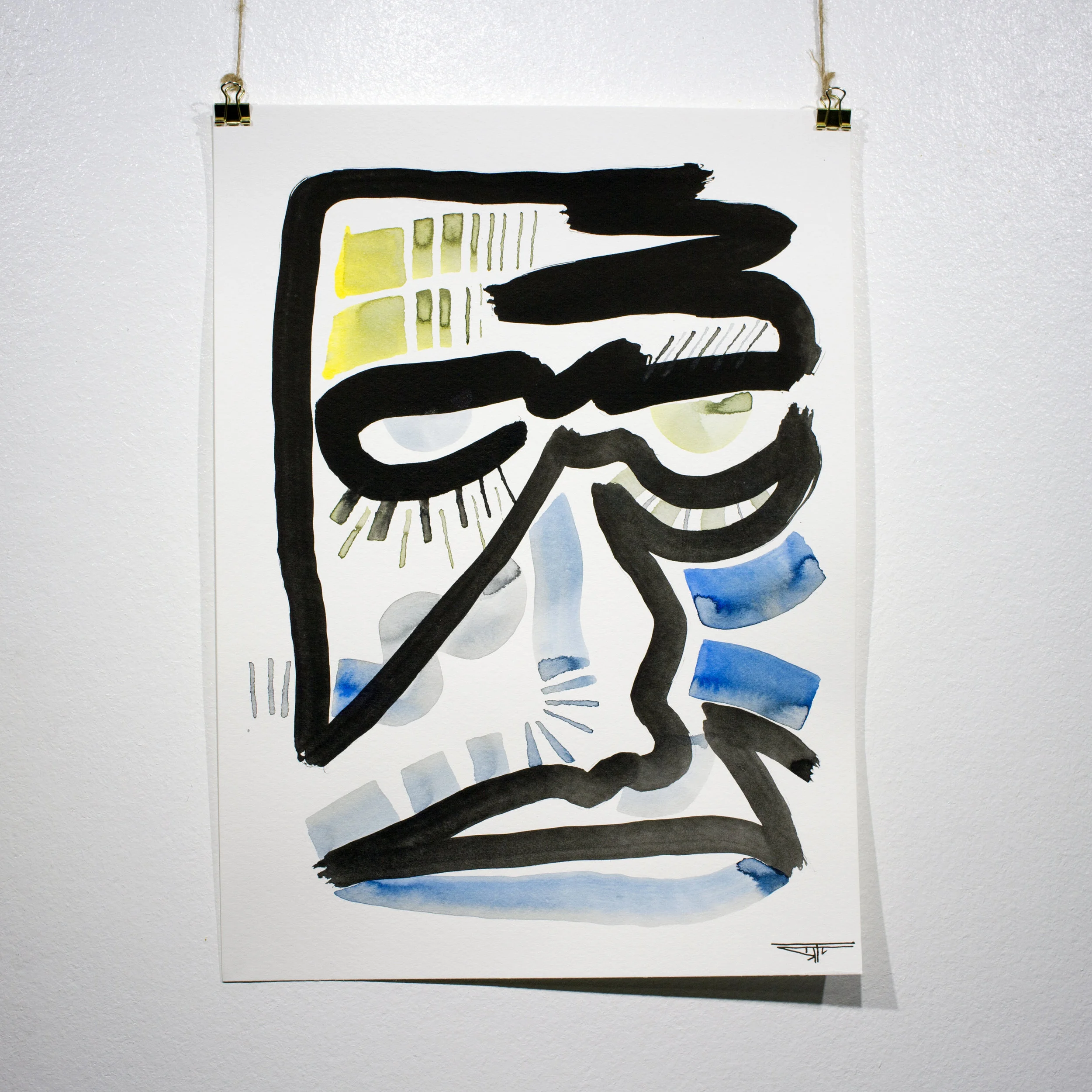 #746 Ink on Paper 11" x 15"