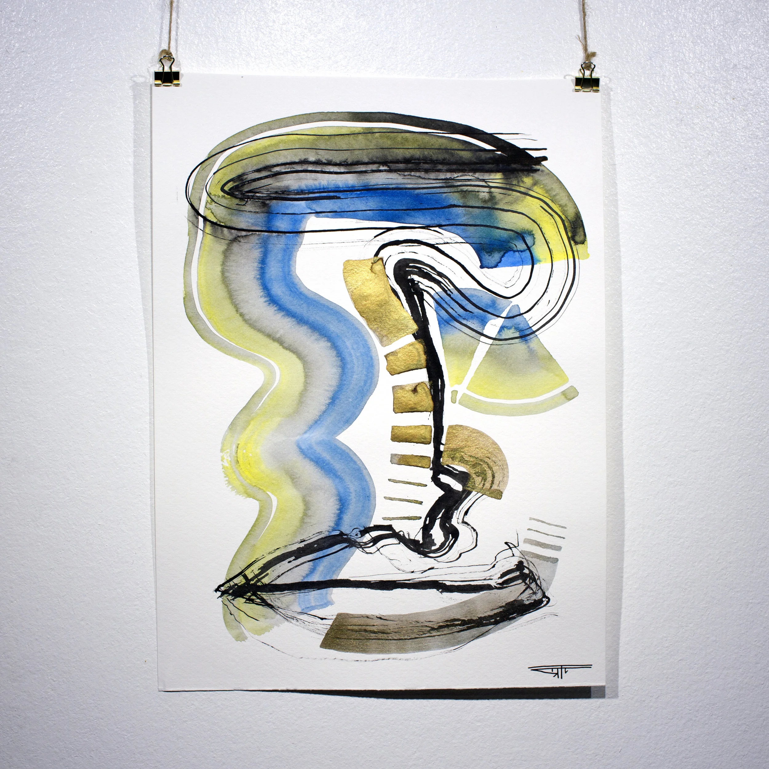 #748 Ink on Paper 11" x 15"
