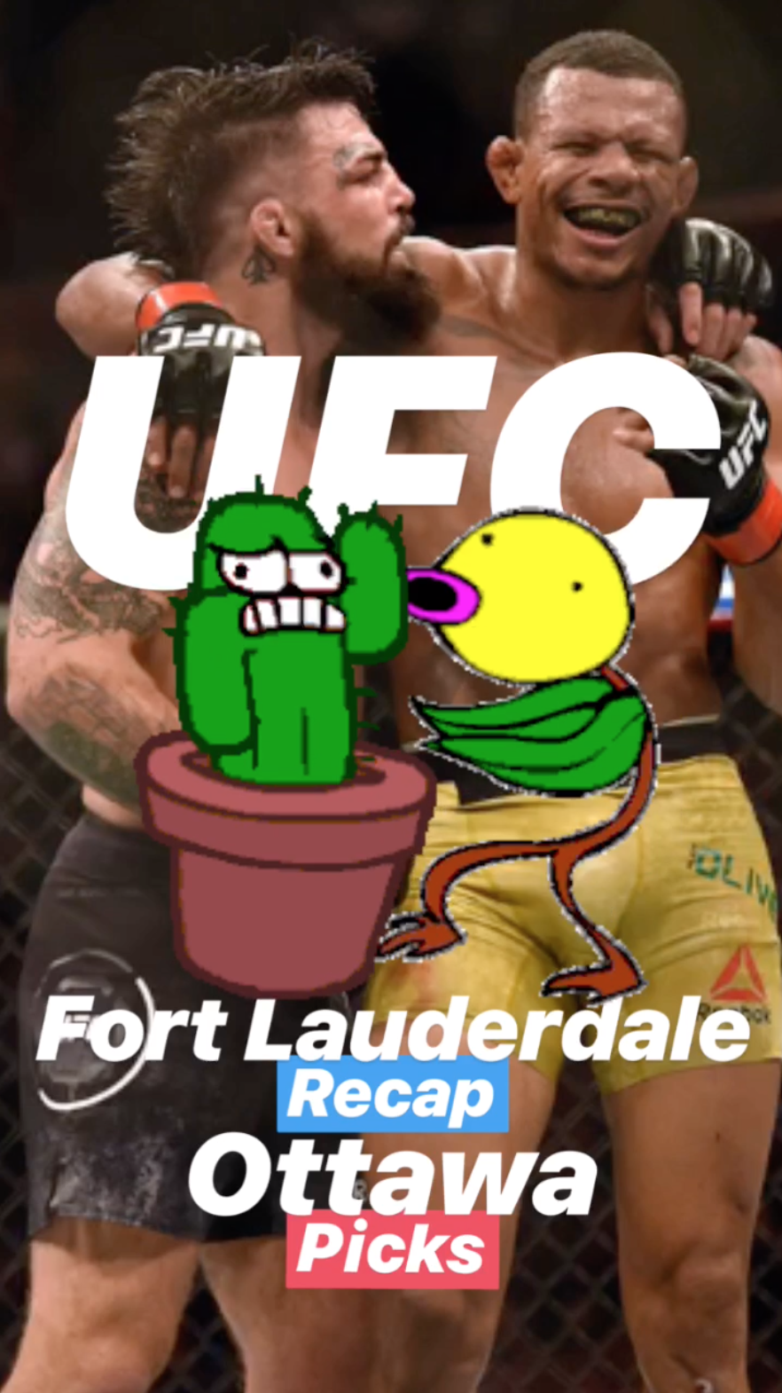 UFC Fort Lauderdale Recap - UFC Ottawa Picks || Ray Taylor Show