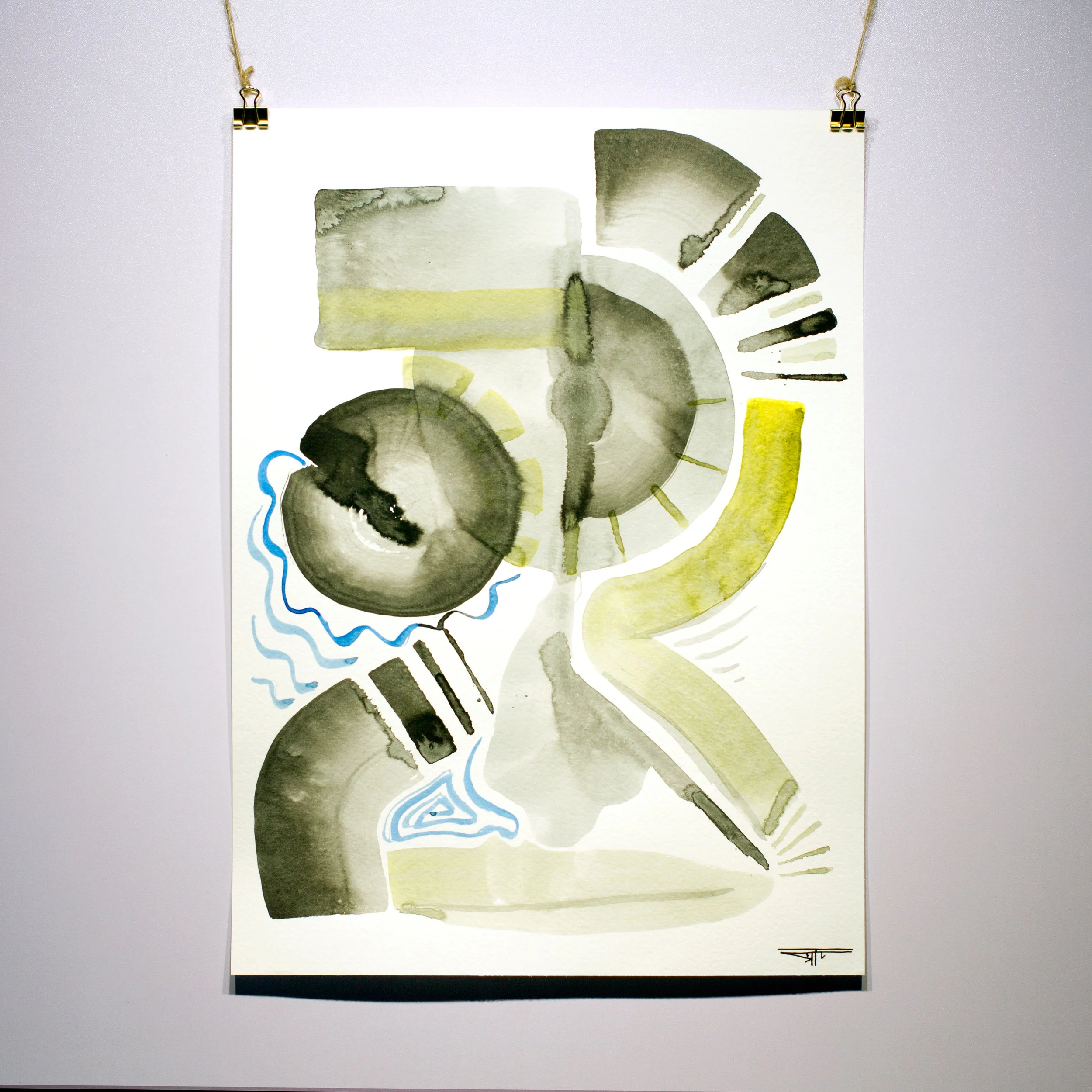 #804 Ink on Paper 11" x 15"