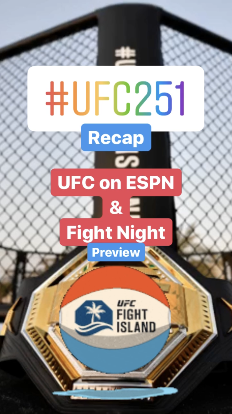 UFC 251 Recap - UFConESPN + Fight Night Previews || Ray Taylor Show
