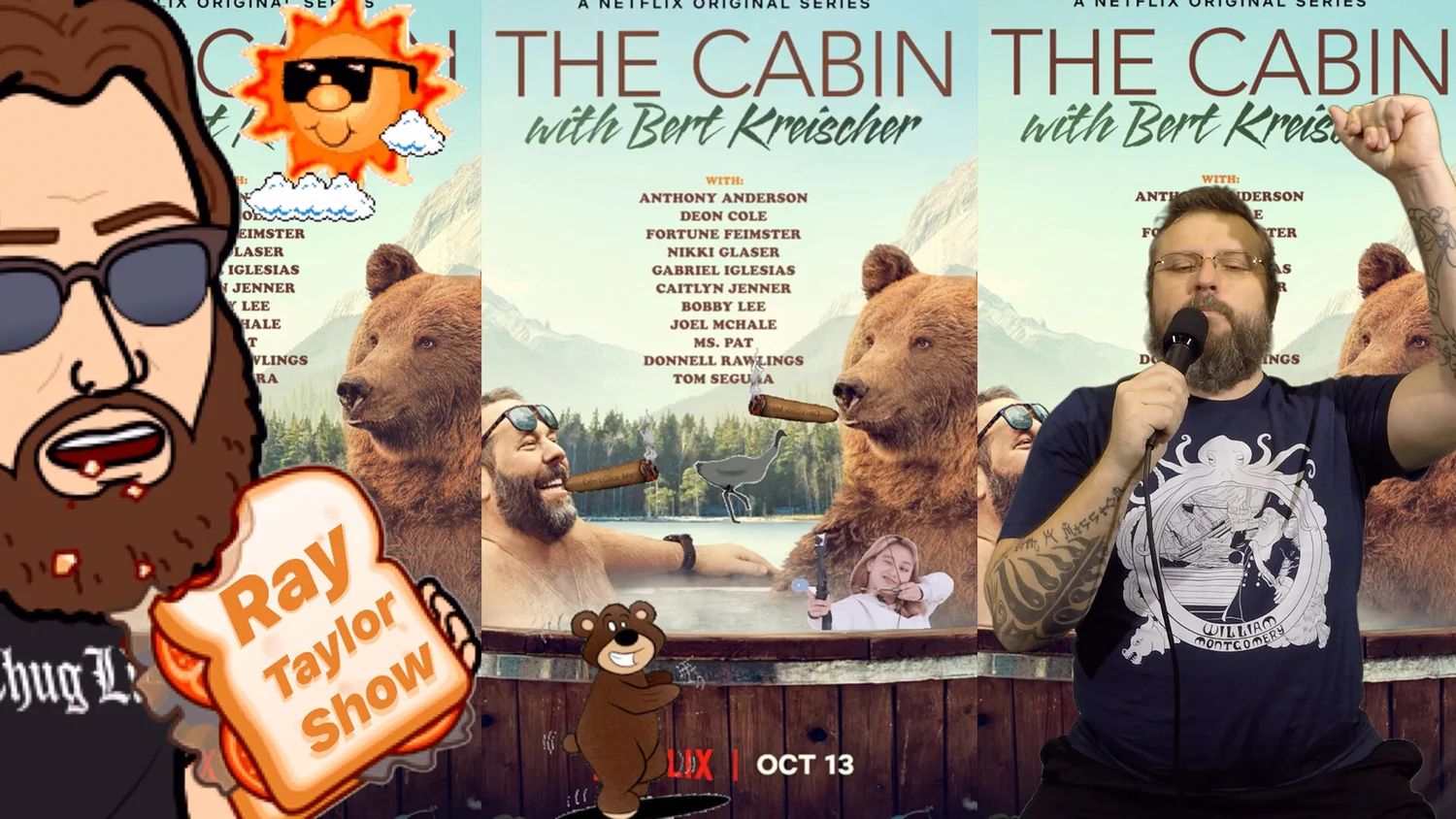 The Cabin With Bert Kreischer Ray Taylor Show