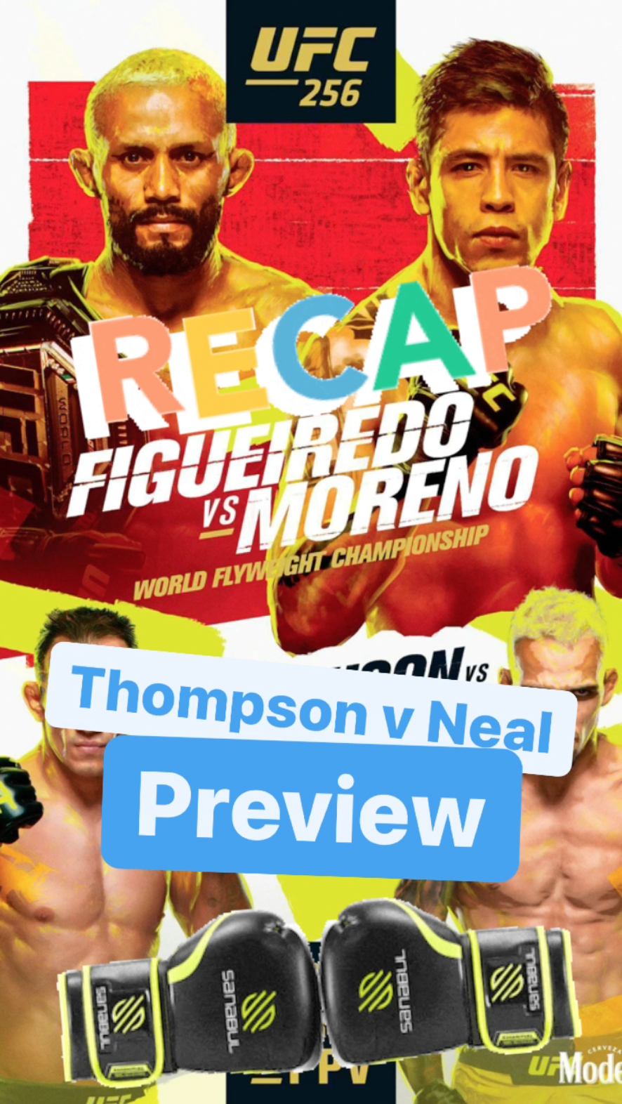 UFC 256 Recap - Thompson v Neal Preview || Ray Taylor Show
