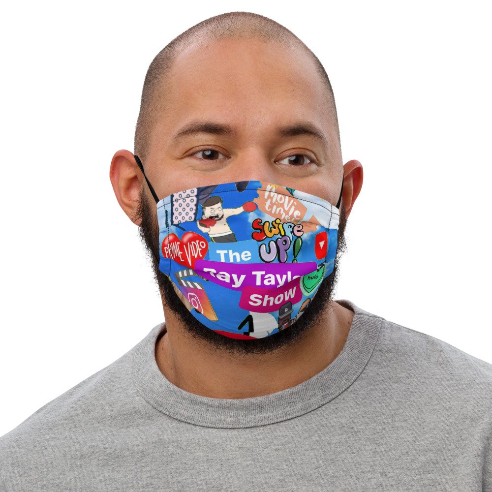 Designer Logo Face Mask by Ray Taylor