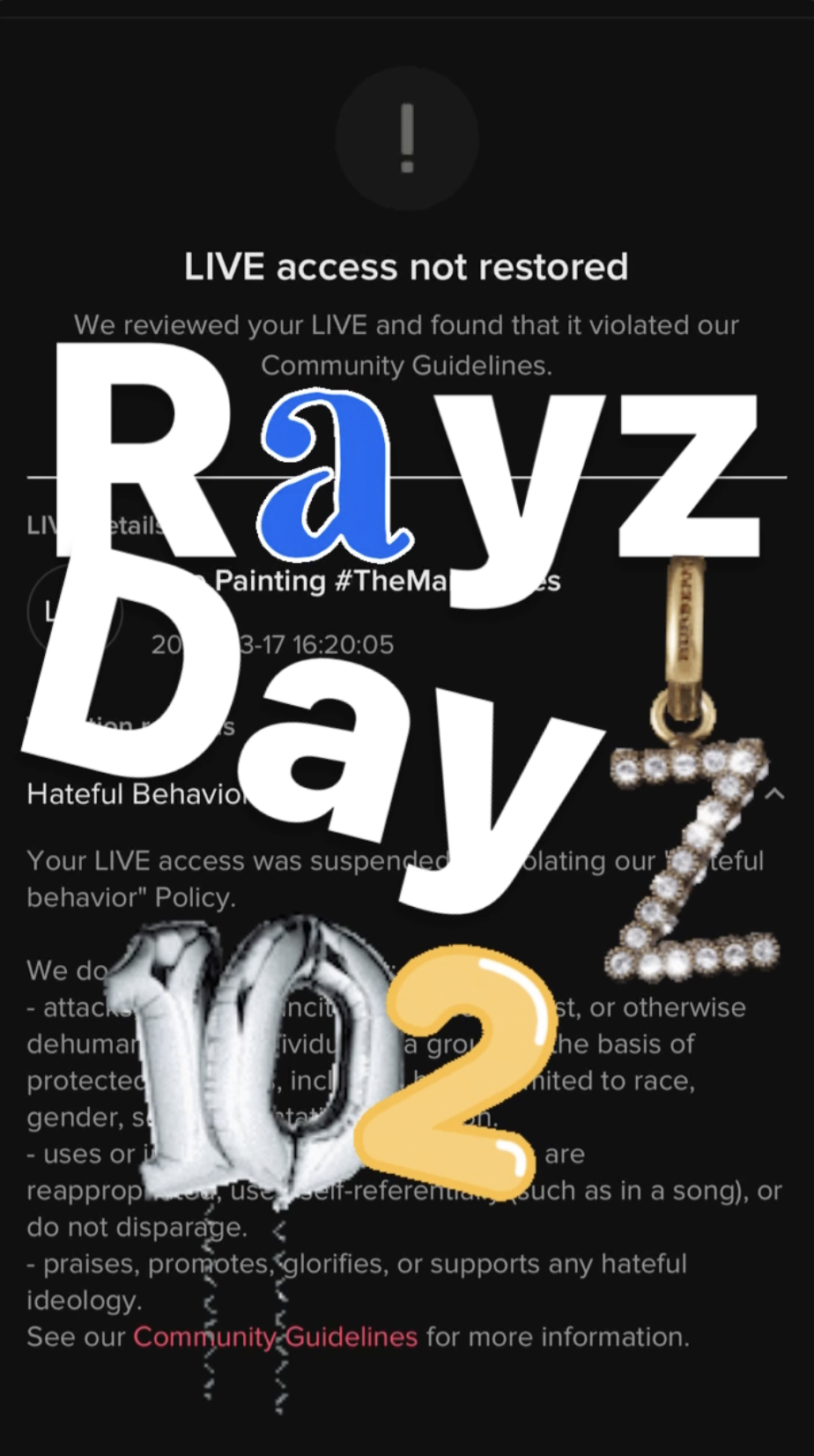 Rayz Dayz 102 - Diary - Ray Taylor Show 