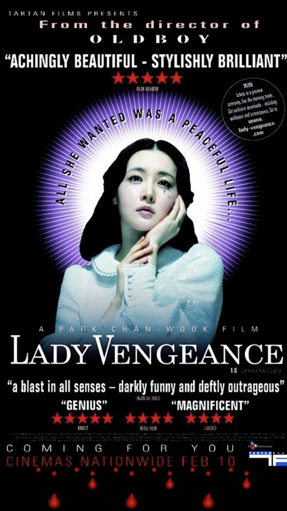 Lady Vengeance Movie Review - Park Chan-wook - Nam-mi Kang - Jeong-nam Choi - Hye-Sook Go - RTS