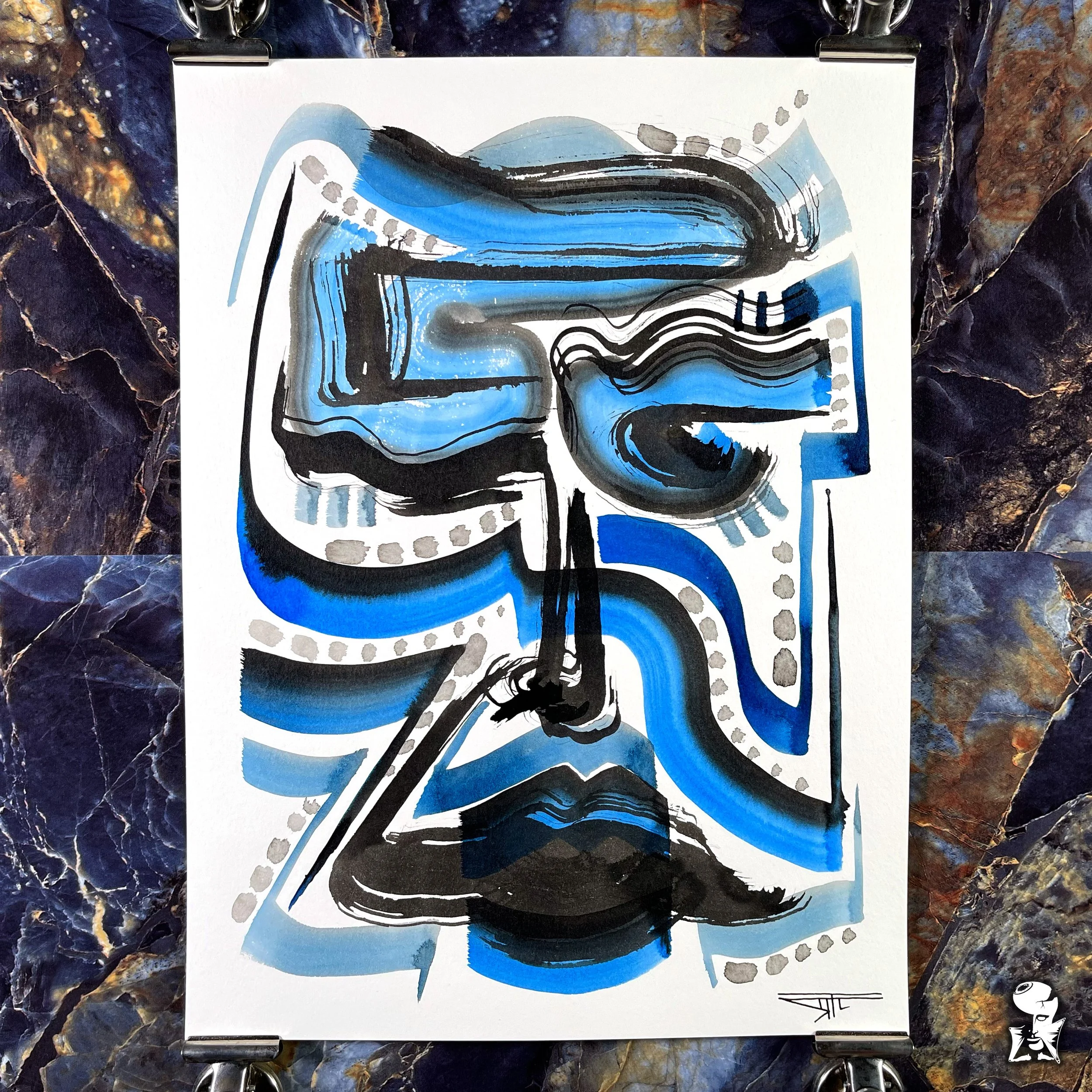 #1997 Ink on Paper 9" x 12"