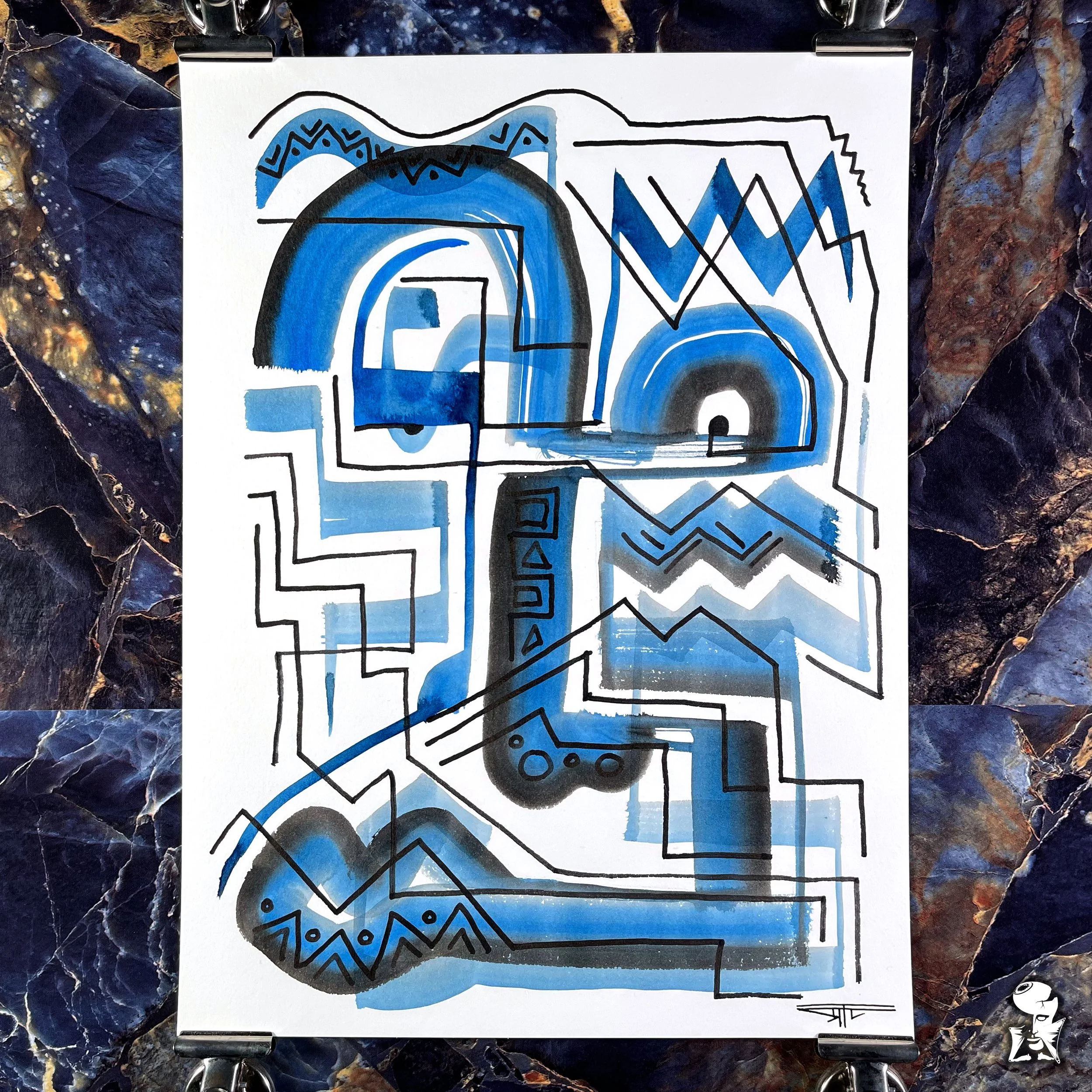 #2006 Ink on Paper 9" x 12"