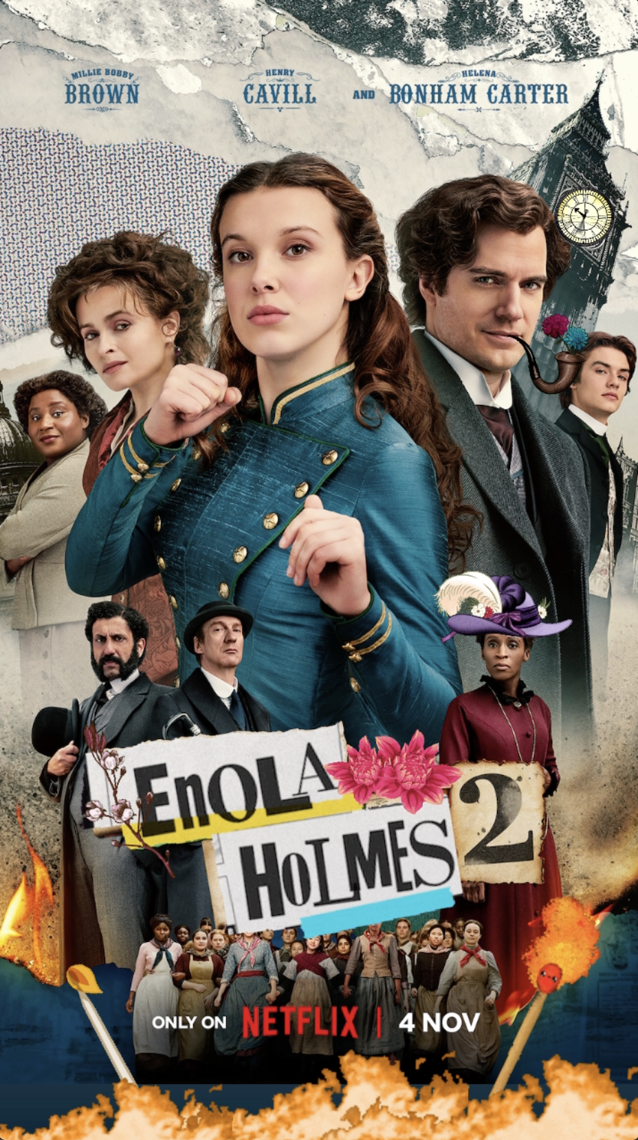 Enola Holmes 2 - Harry Bradbeer -  Millie Bobby Brown - Henry Cavill - Ray Taylor Show