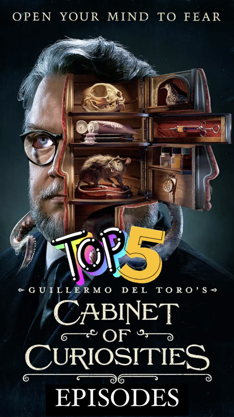 Top 5: Guillermo del Toro's Cabinet of Curiosities Ranked Best to Worst - Netflix - Horror Anthology - Ray Taylor Show