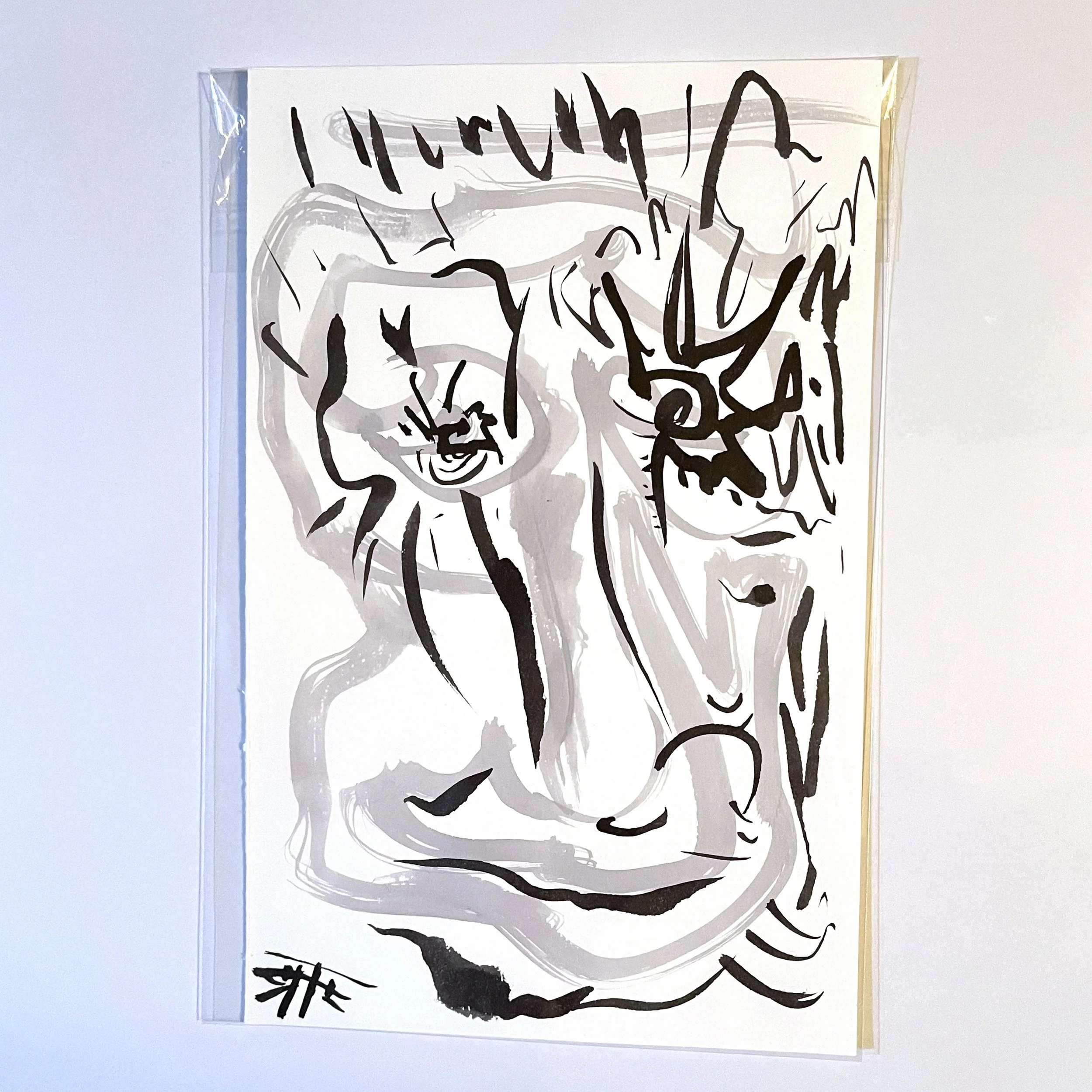 #181 Ink on Paper 5" x 8"
