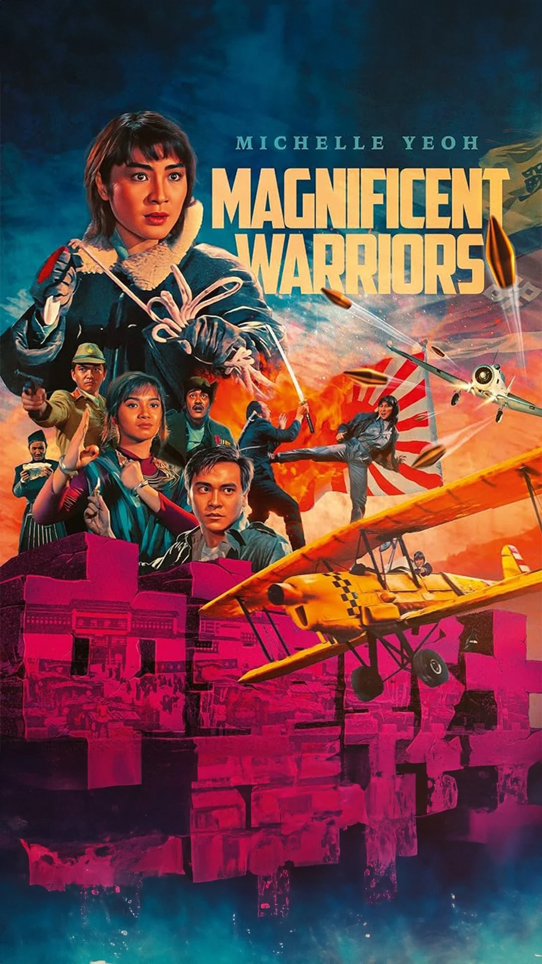 Magnificent Warriors aka Dynamite Fighters (1987): Movie Review from the Ray Taylor Show