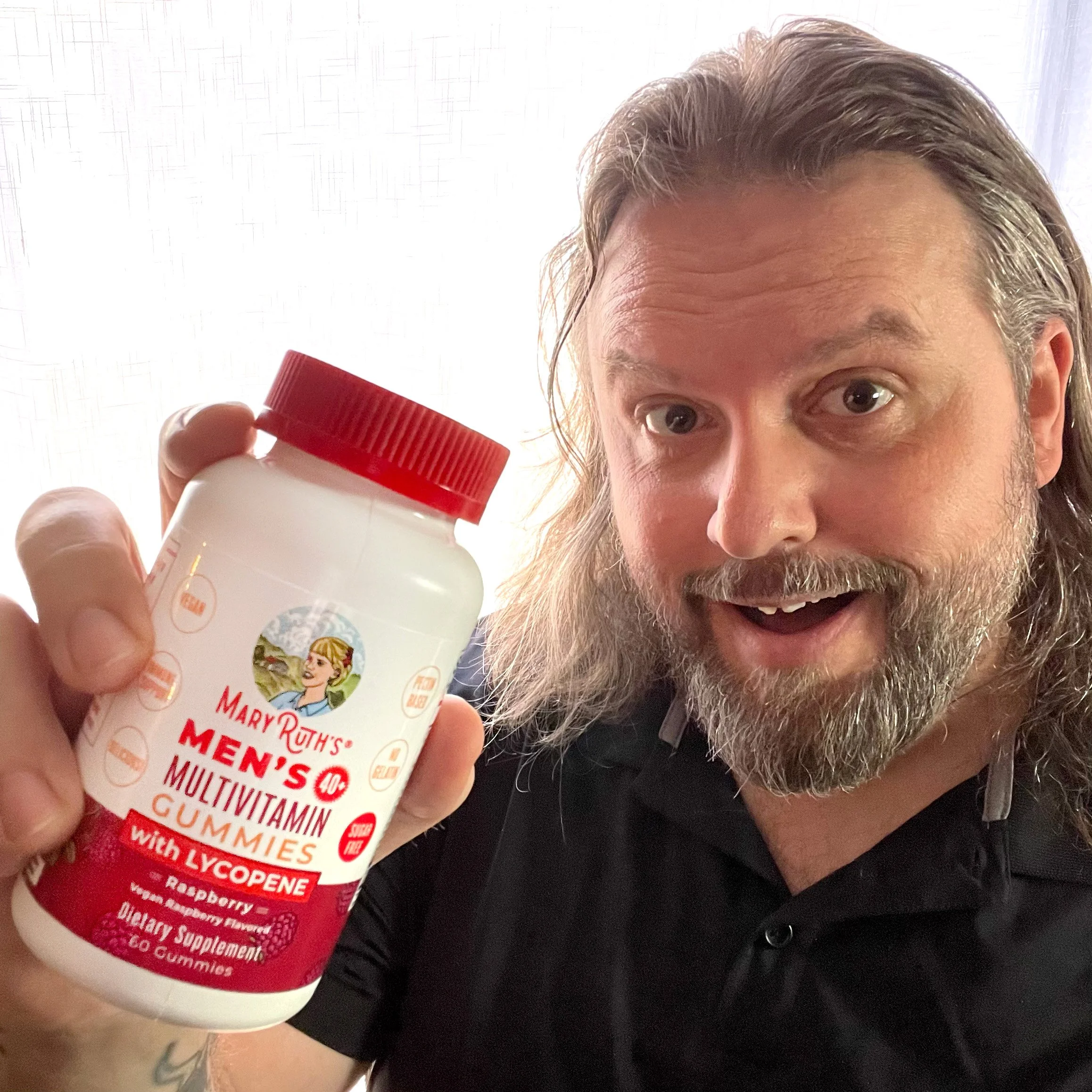 MaryRuth Organics | Men’s 40+ Multivitamin Gummies