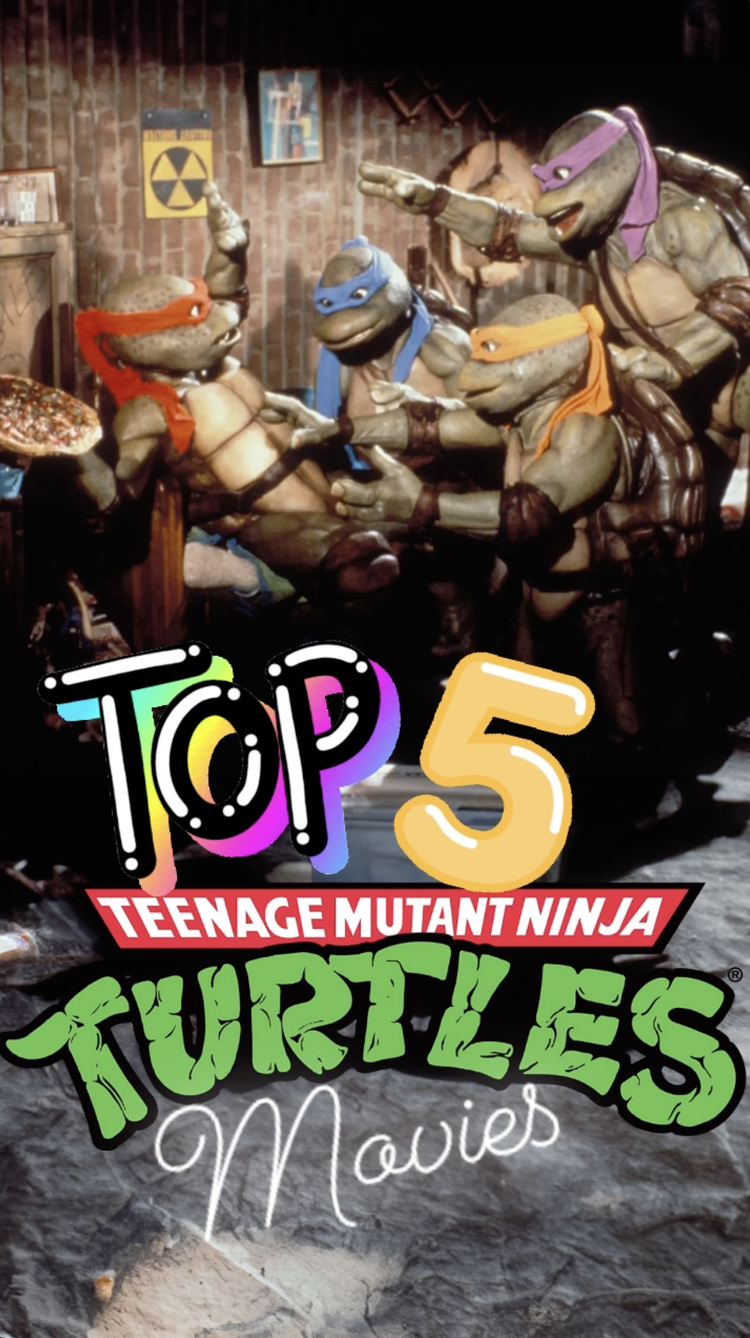 Top 5 turtles in movies