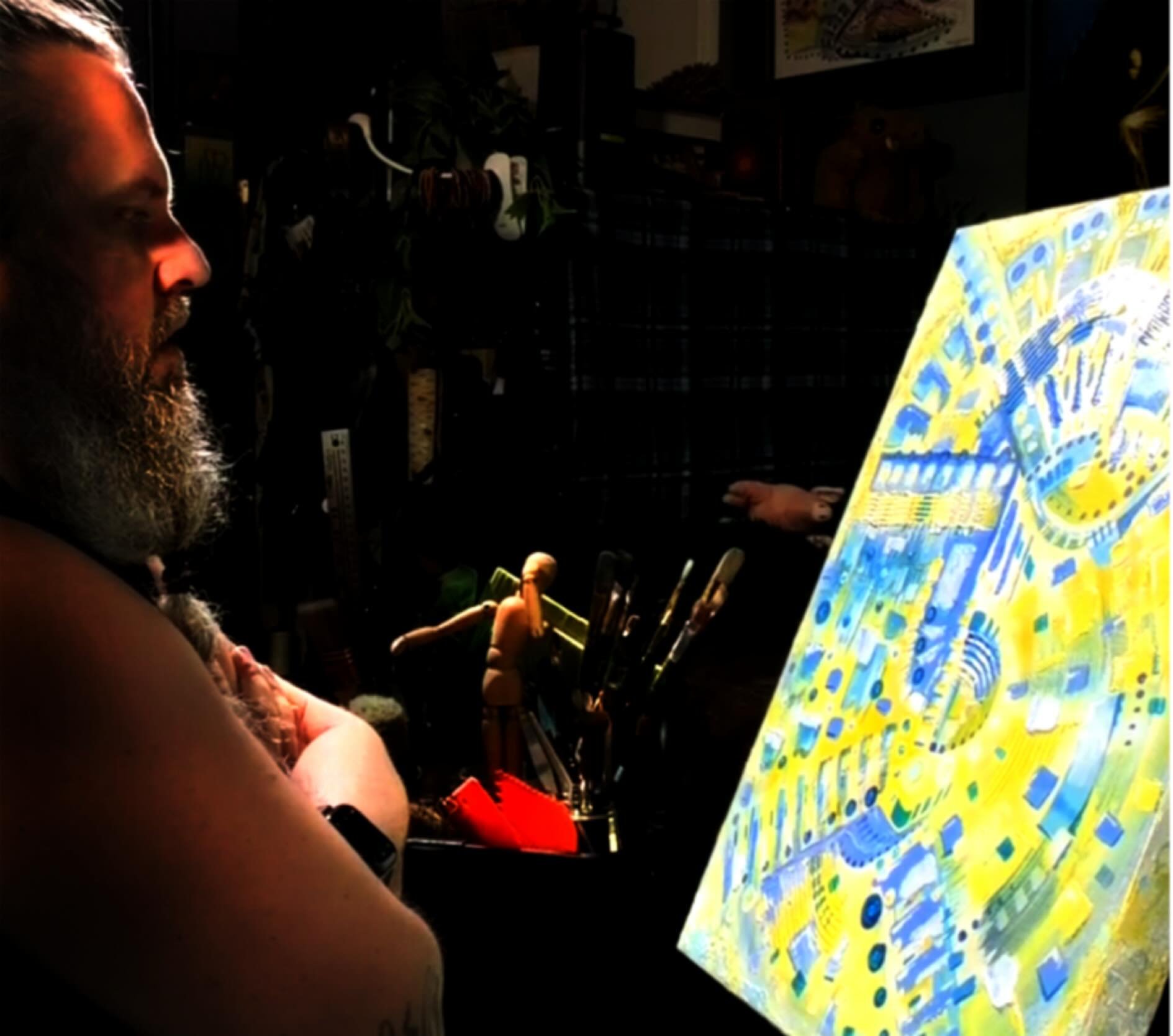 The conversation without words. Feeling the next brush stroke before it happens.

Go see &ldquo;Echoes of the Unseen&rdquo; NOW through February 28th at the La Quinta Museum in La Quinta, CA