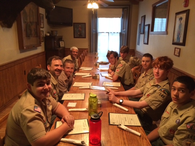 Breakfast at the Historic St. James Historic Hotel