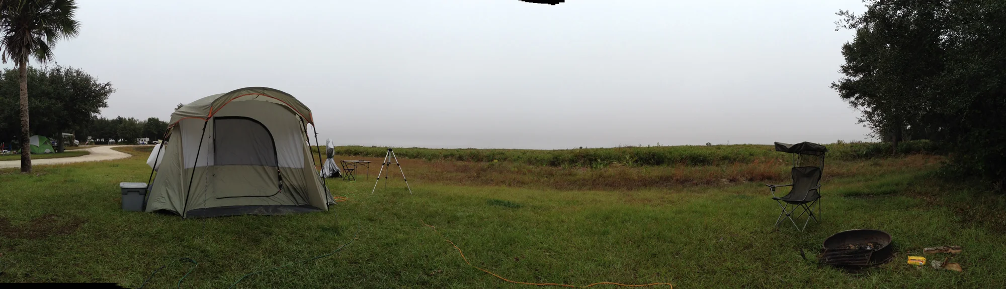 Camp site #20 Kissimmee Prairie
