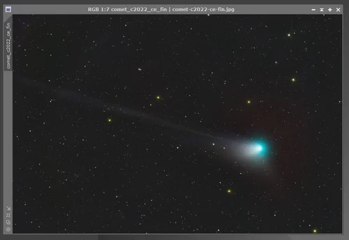 Comet processing, new tools, new approach. — The Astro Geeks ...