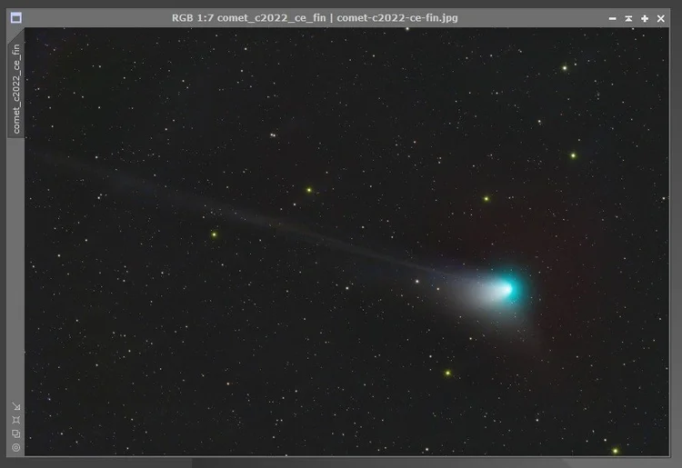 Comet processing, new tools, new approach. — The Astro Geeks ...