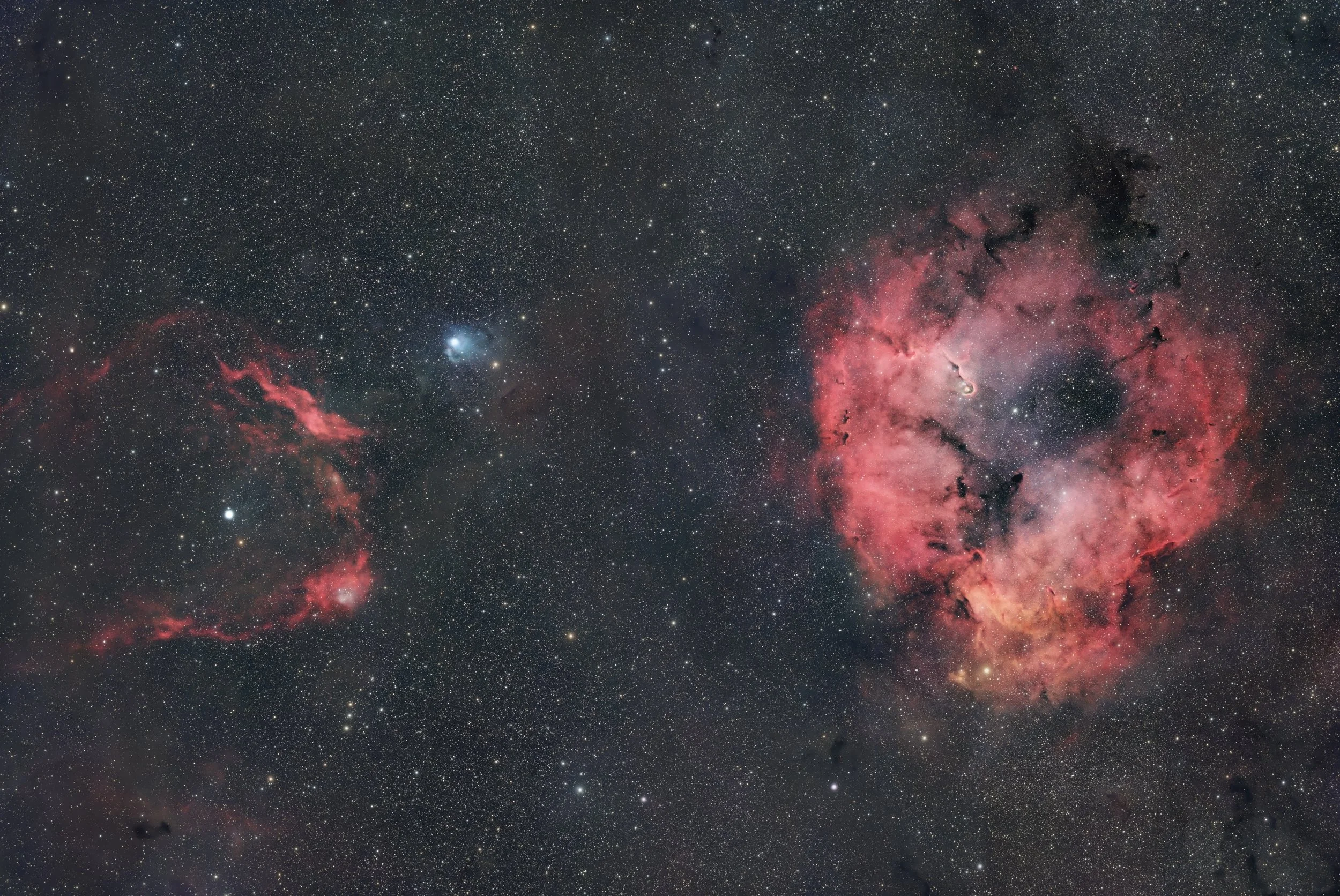 Capturing the Elephant’s Trunk Nebula in RGB: 12 Hours from Mars Hill