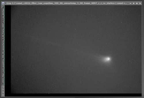 Comet processing, new tools, new approach. — The Astro Geeks ...