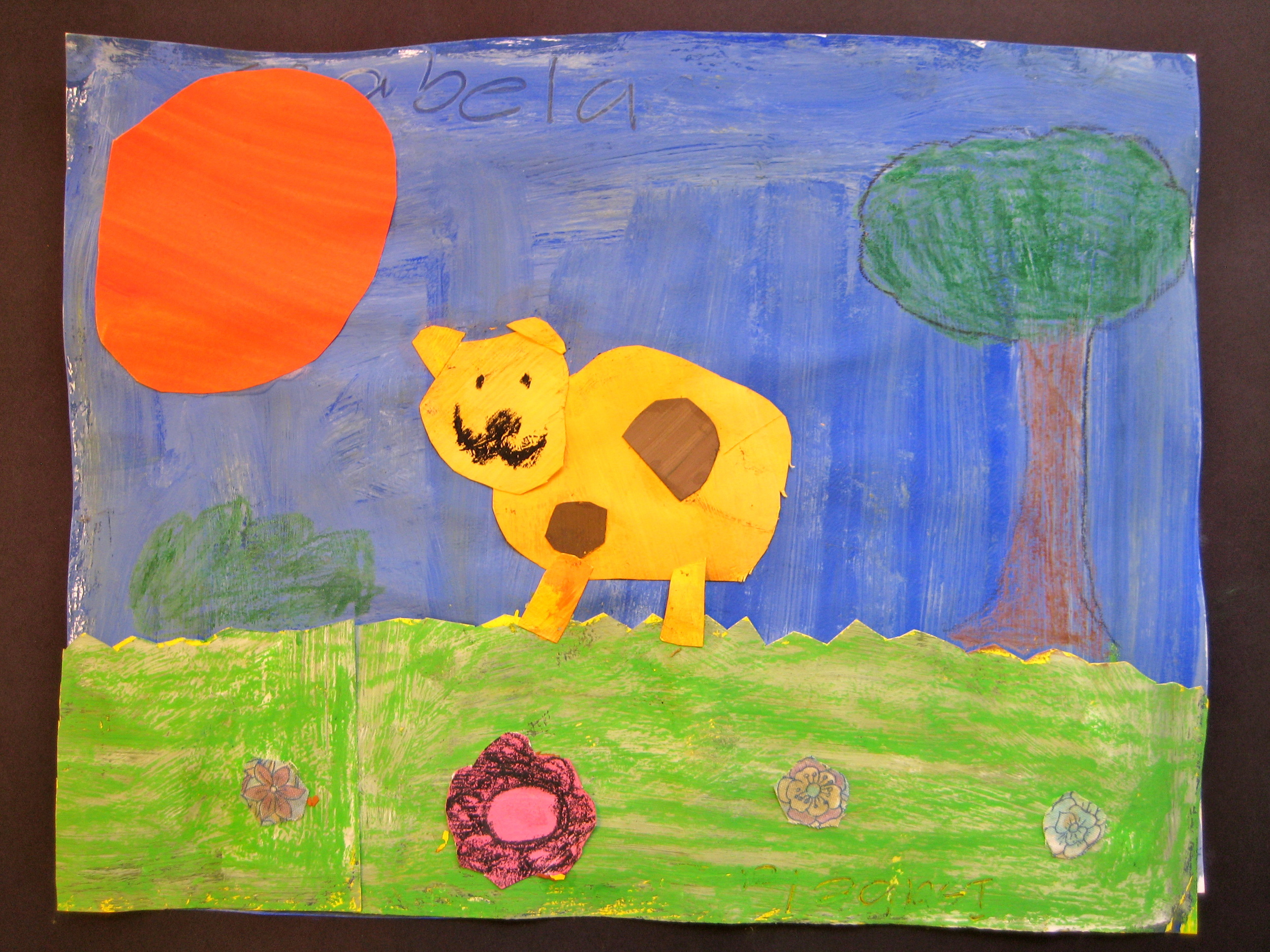 Animal Collages, Grade 2, Ms. Julin's class — etcetera art