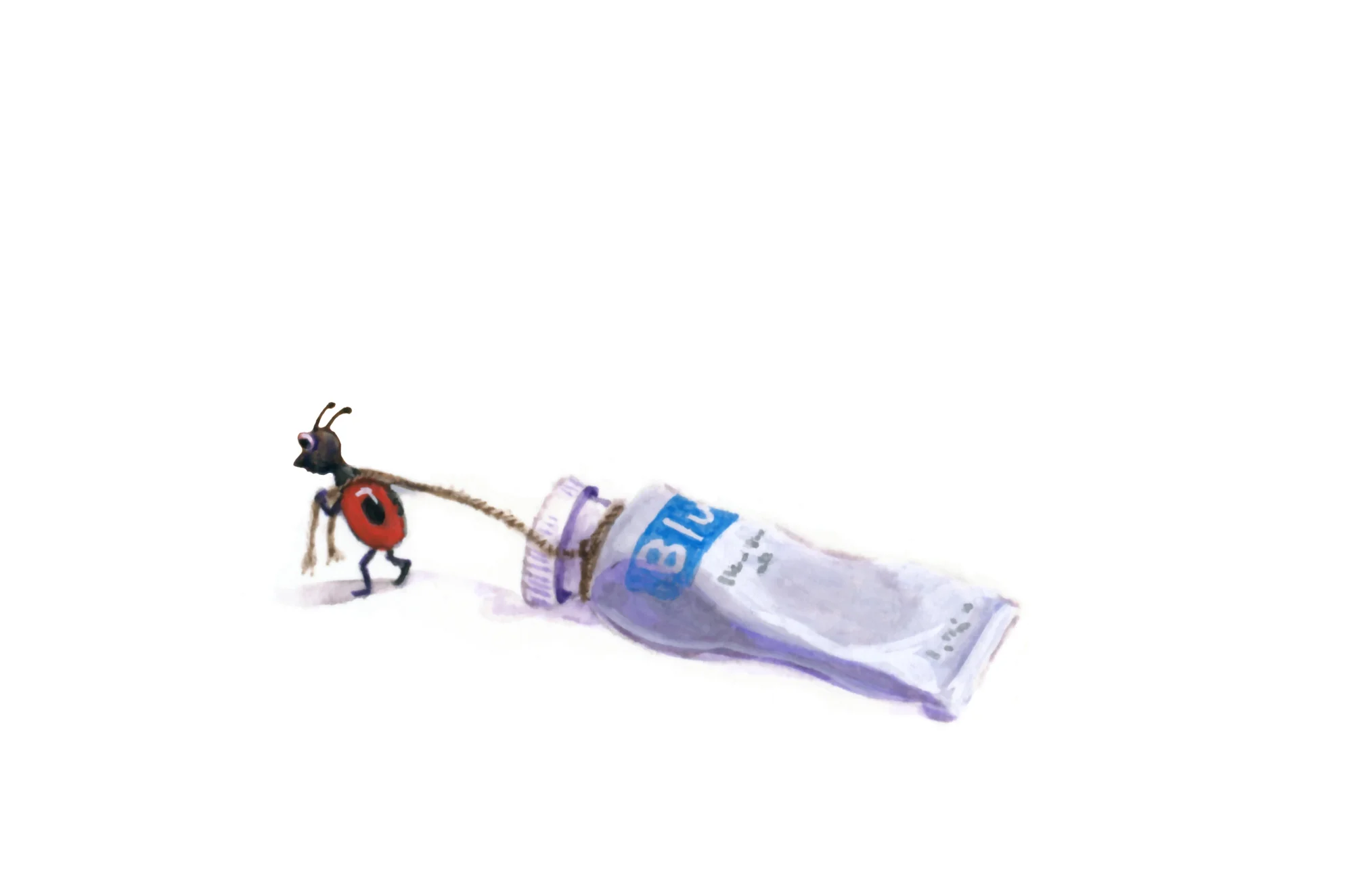 busy bugs pulling blue paint.jpg