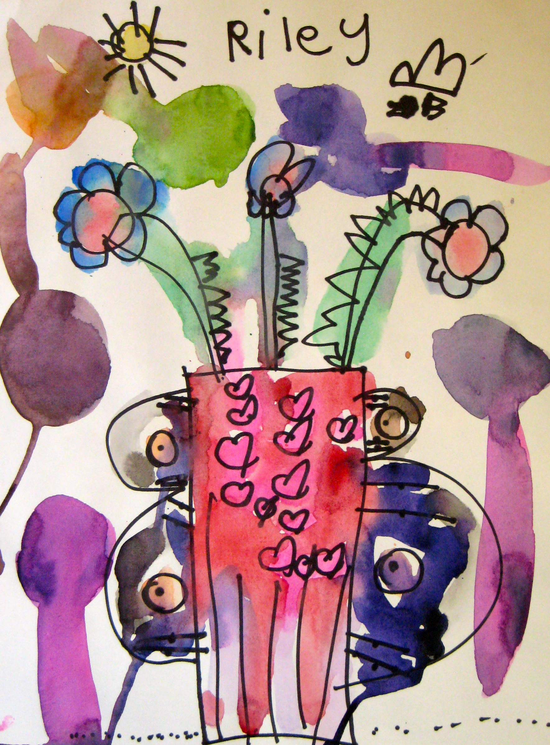 Roosevelt, Ms. Deming, Gr 1, Still Life, #6