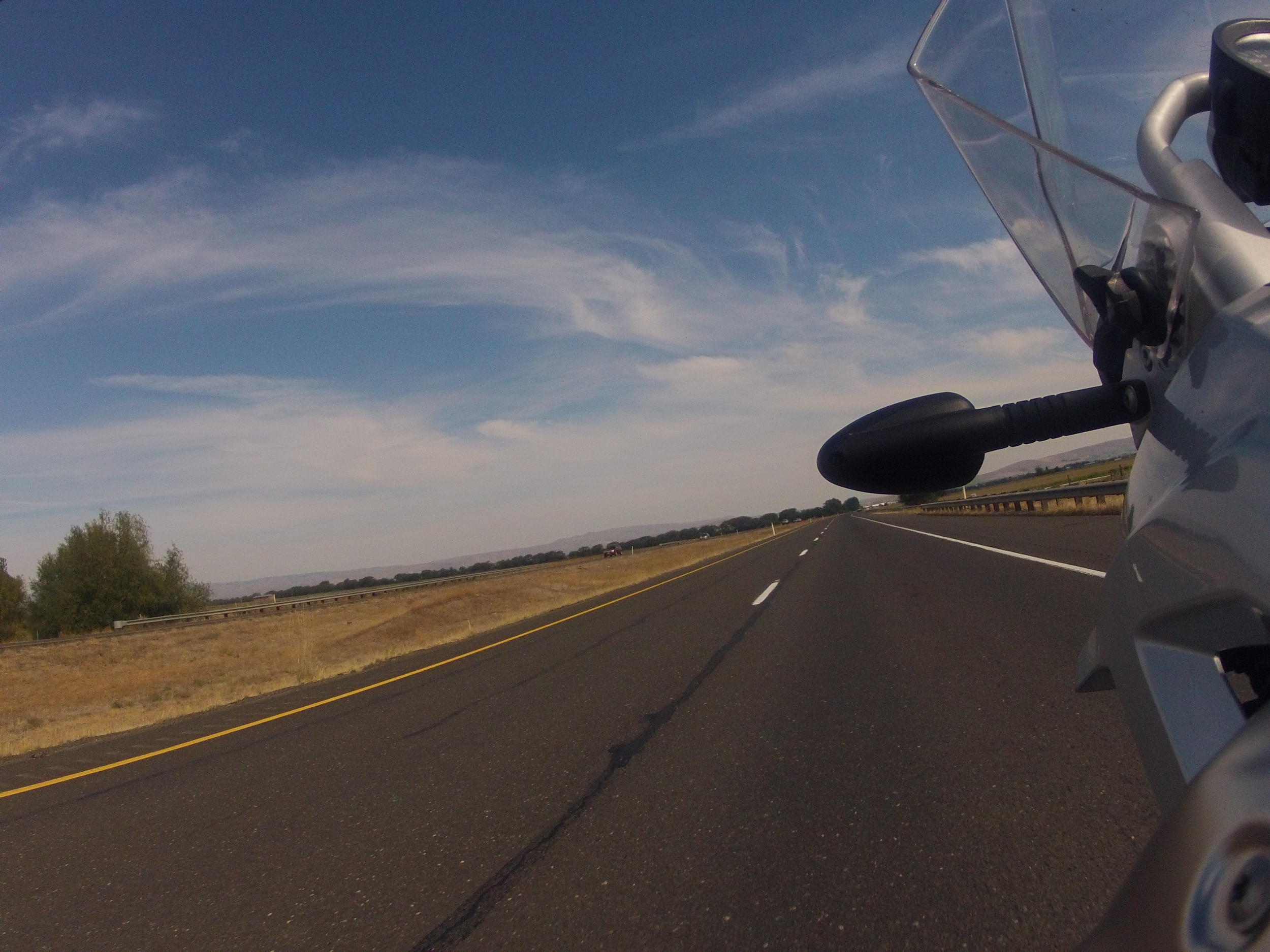 Miles and miles of nothing but miles and miles.