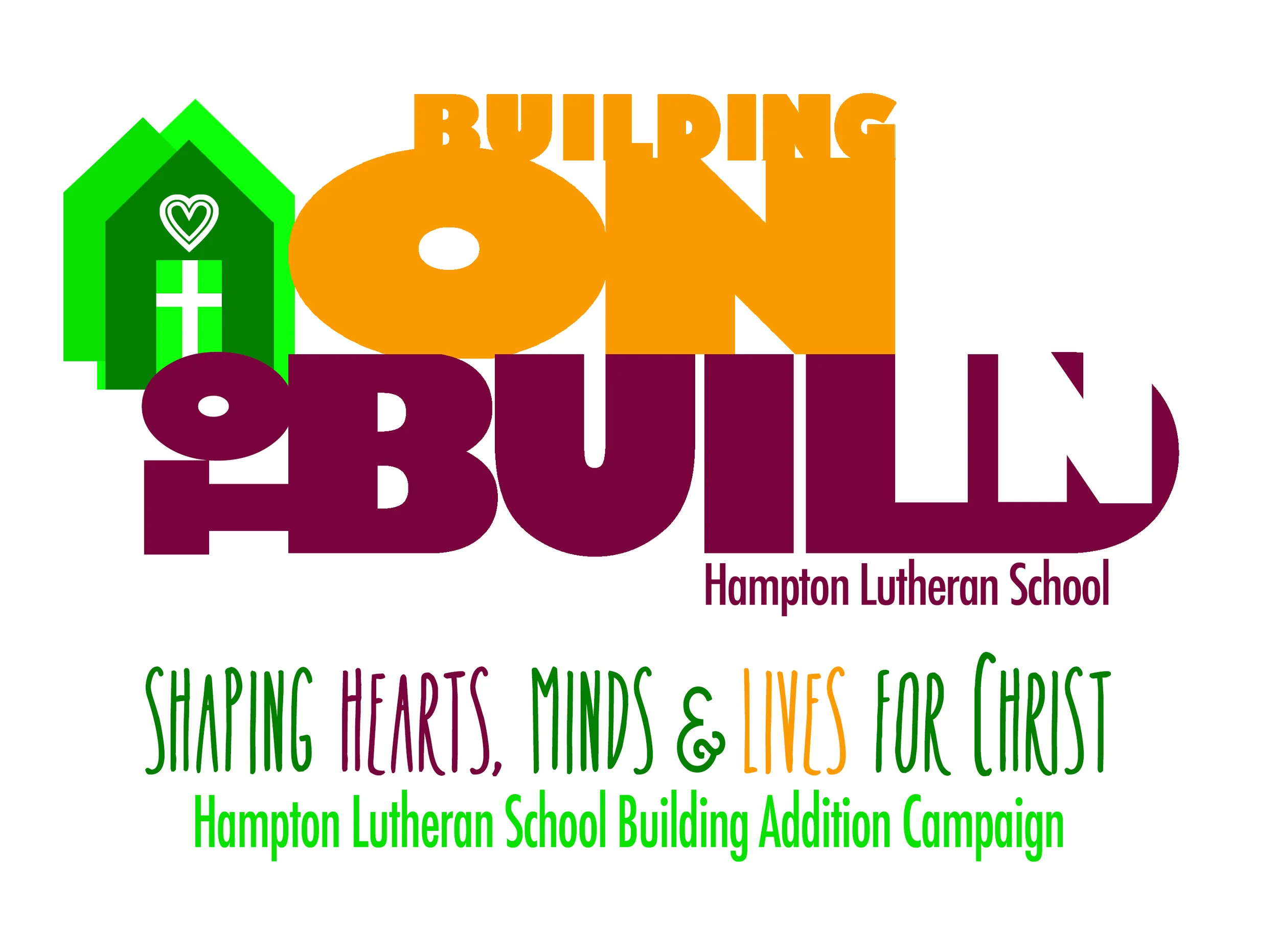 Building Fundraising Campaign for a small, private school in rural Midwest. Colors and effects had to be bright and simple.