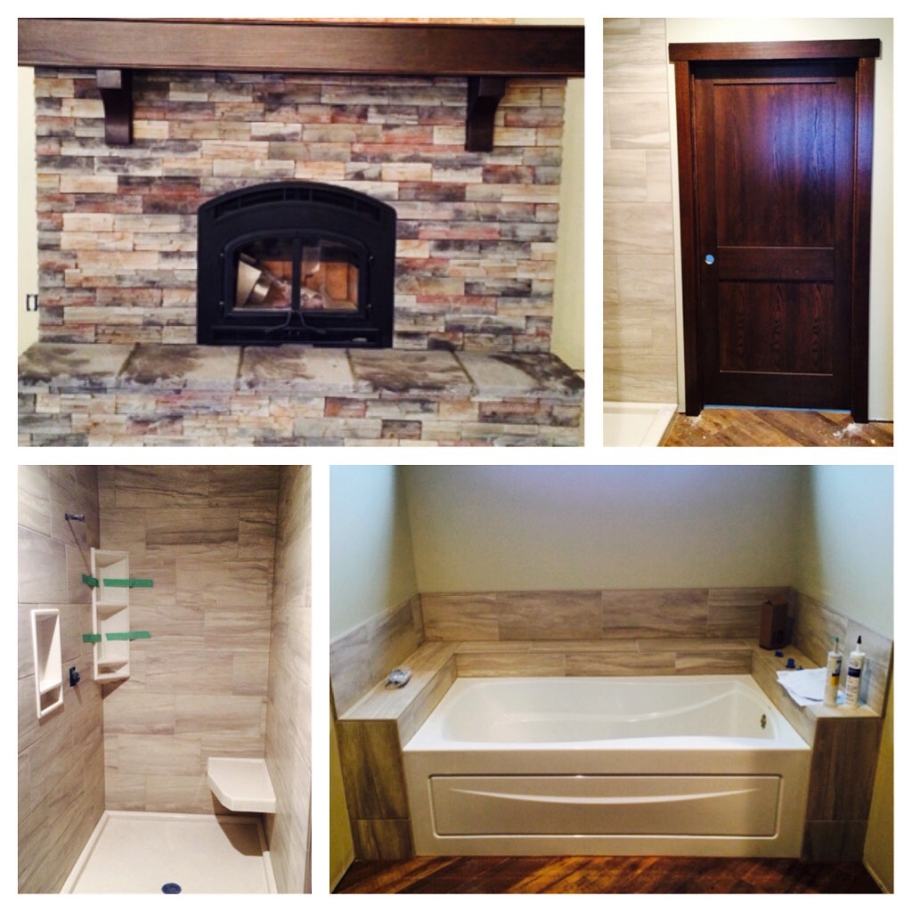 Residential build compilation of interior designs, Gustafson Farms