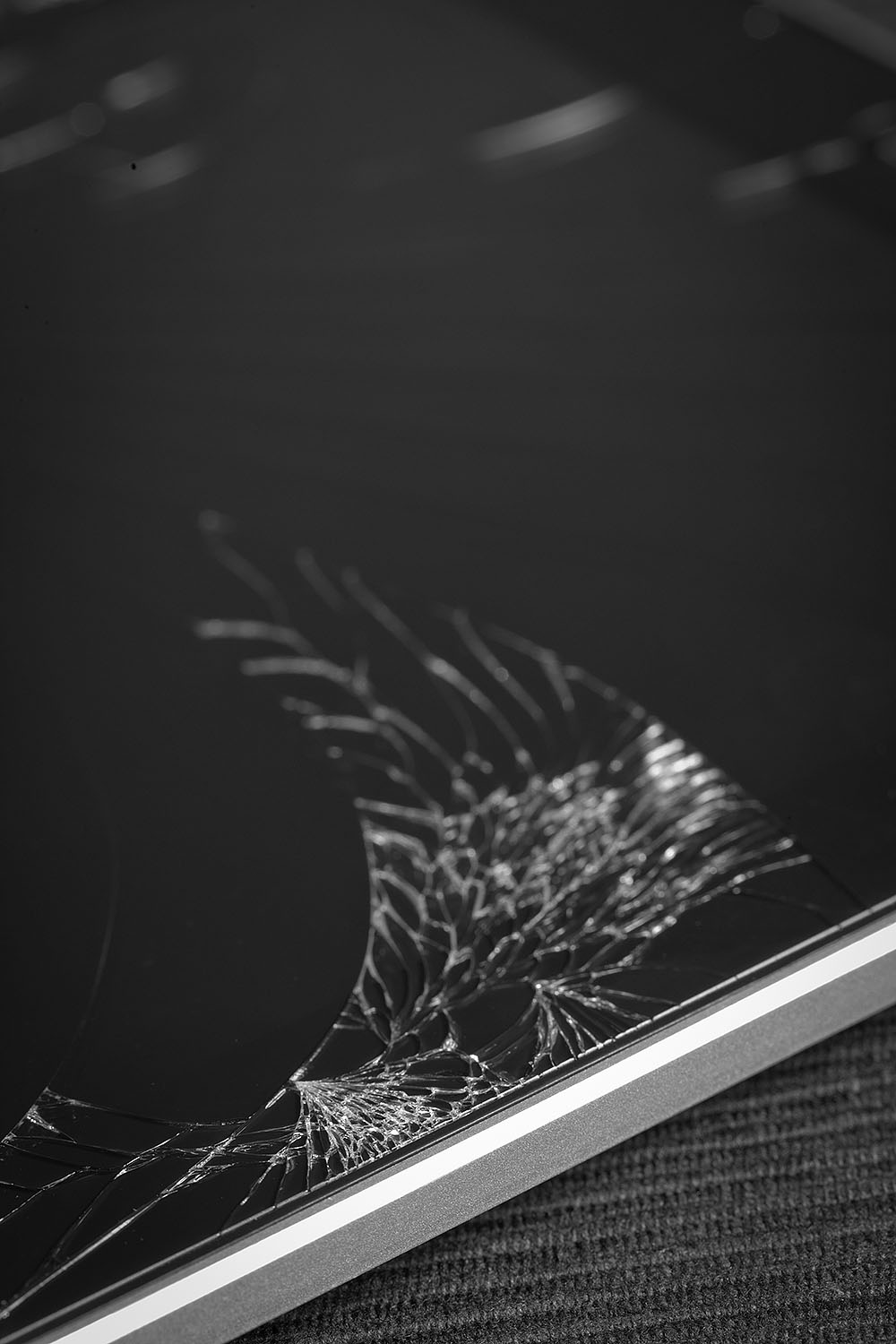 Smashed iPad Screen