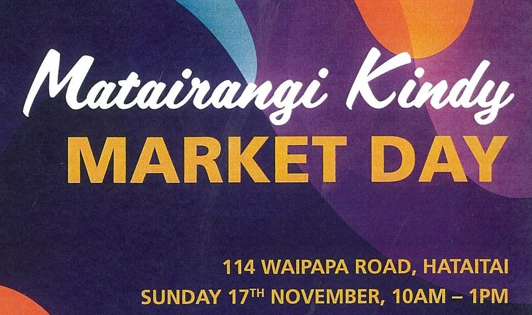 Matairangi Kindy Market Day - Sun 17 Nov - 10am-1pm