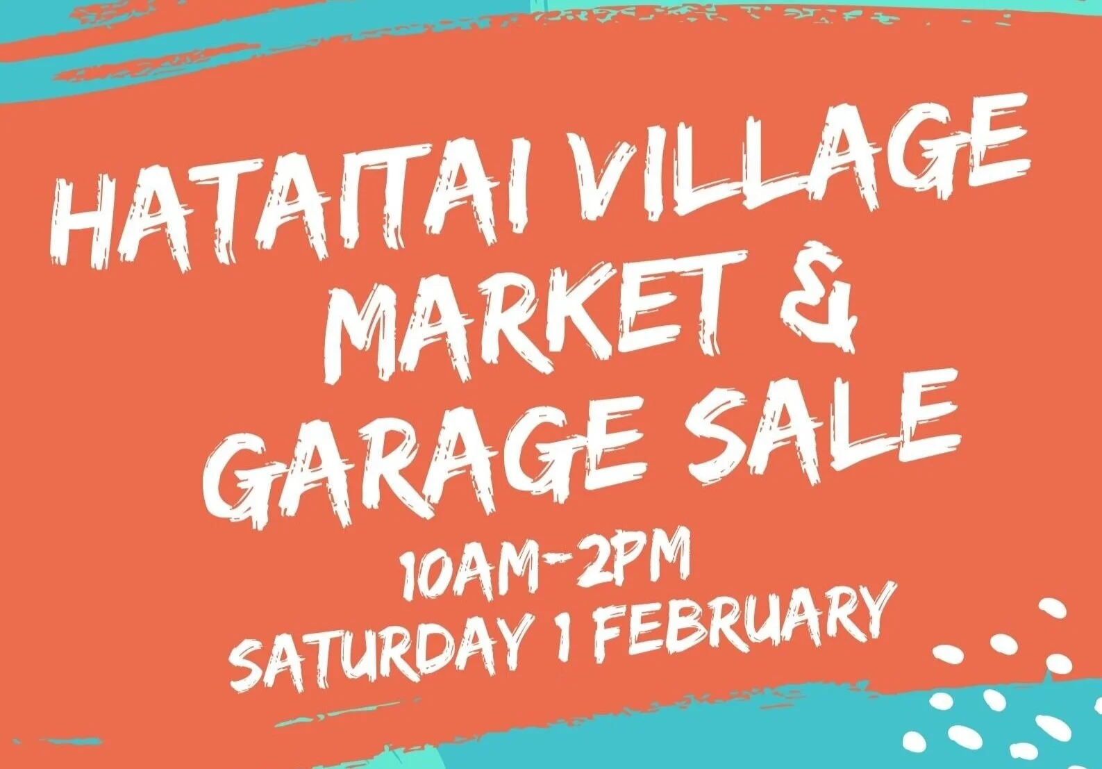 Hataitai Village Market - Sat 1 Feb