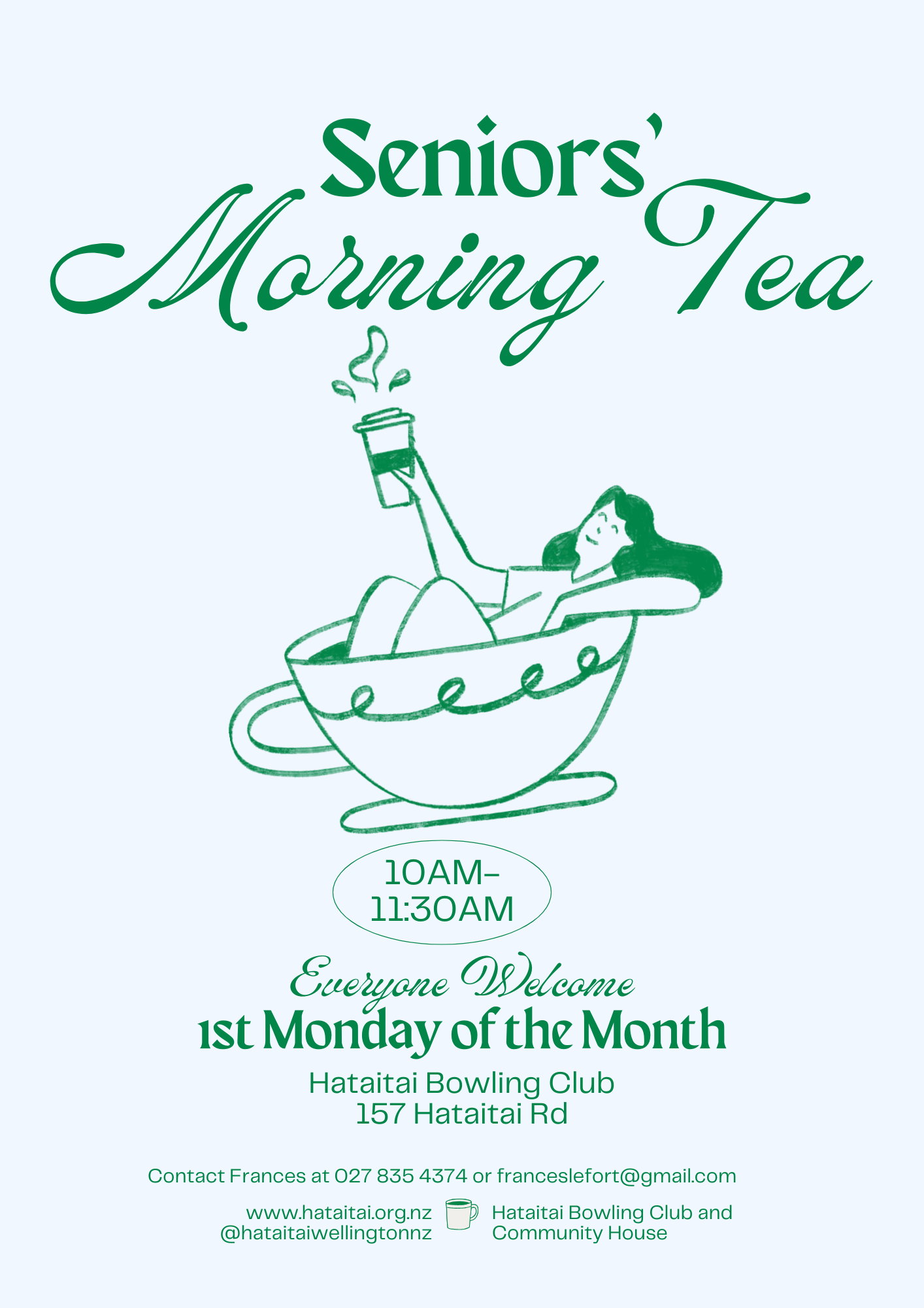 Seniors Morning Tea- March