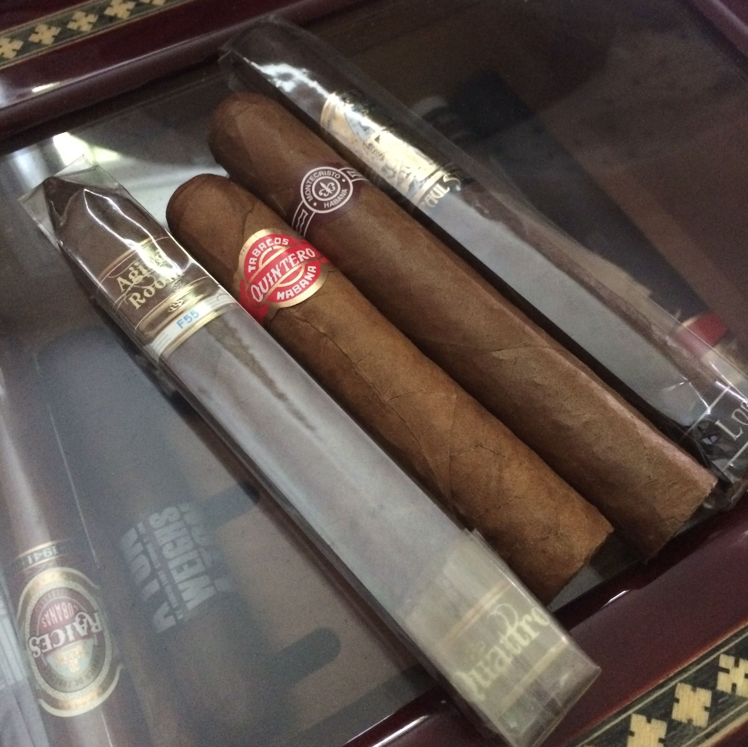 A few of my cigar selections.