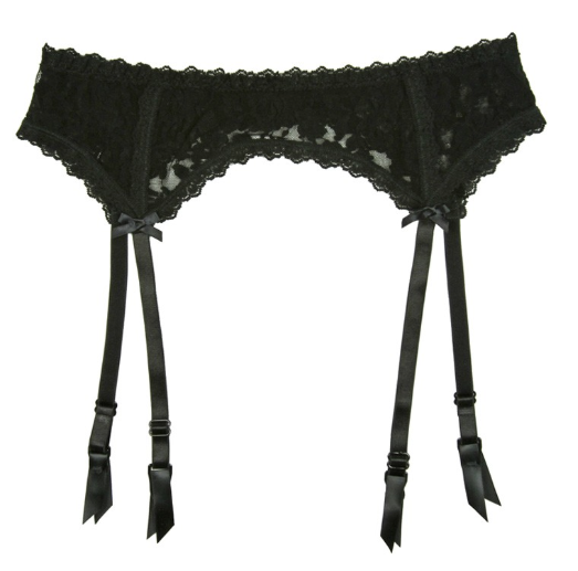 Size 14: Somewhere between curvy and voluptuous - full-set lingerie (just add thigh high fishnets or tights).