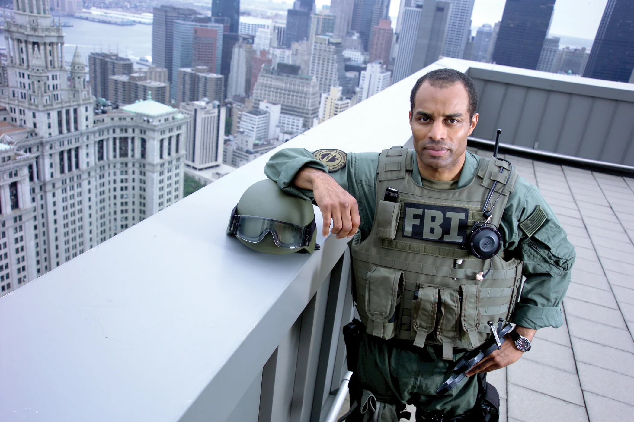 New York FBI SWAT Team member (courtesy of FBI)