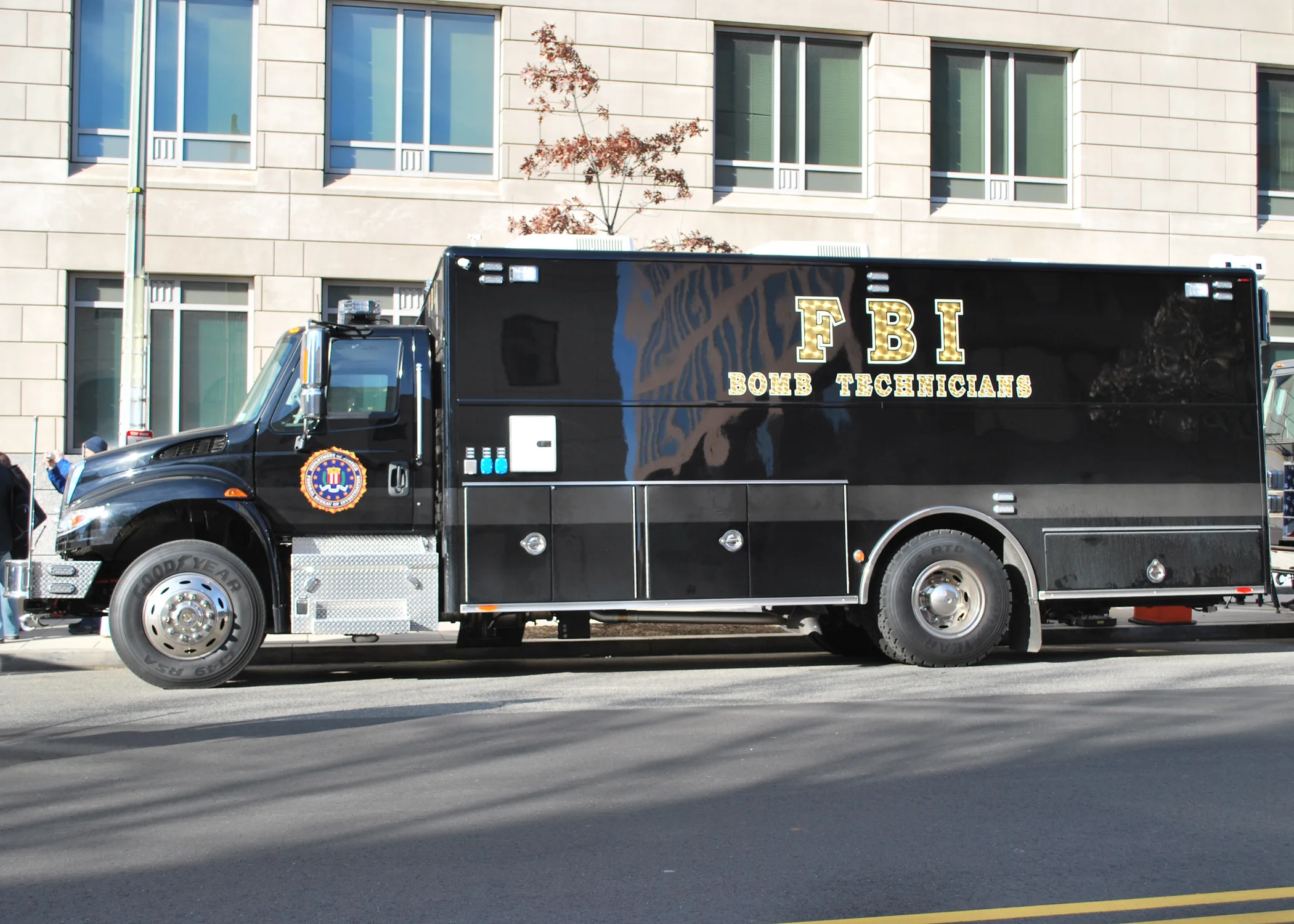 FBI Bomb Technician Vehicle (courtesy of FBI)
