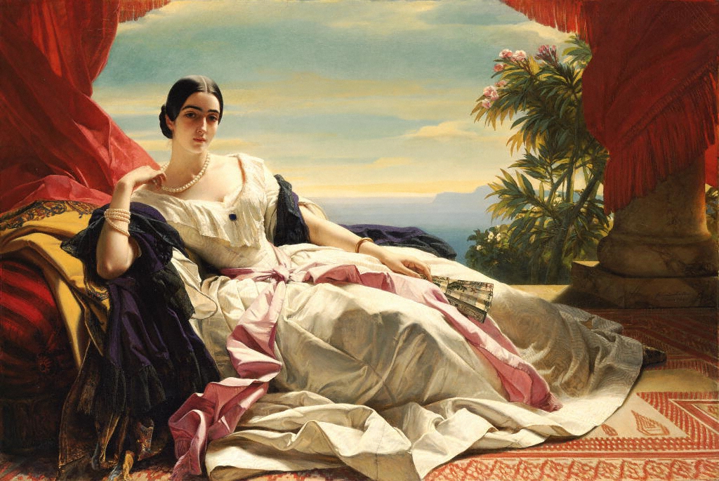 Leonilla Princess of Sayn-Wittgenstein-Sayn 1843 Franz Xaver Winterhalter Digital image courtesy of the Getty's Open Content Program.JPG