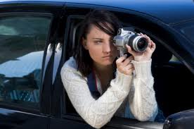 Female PI on surveillance (image licensed by Colleen Collins)